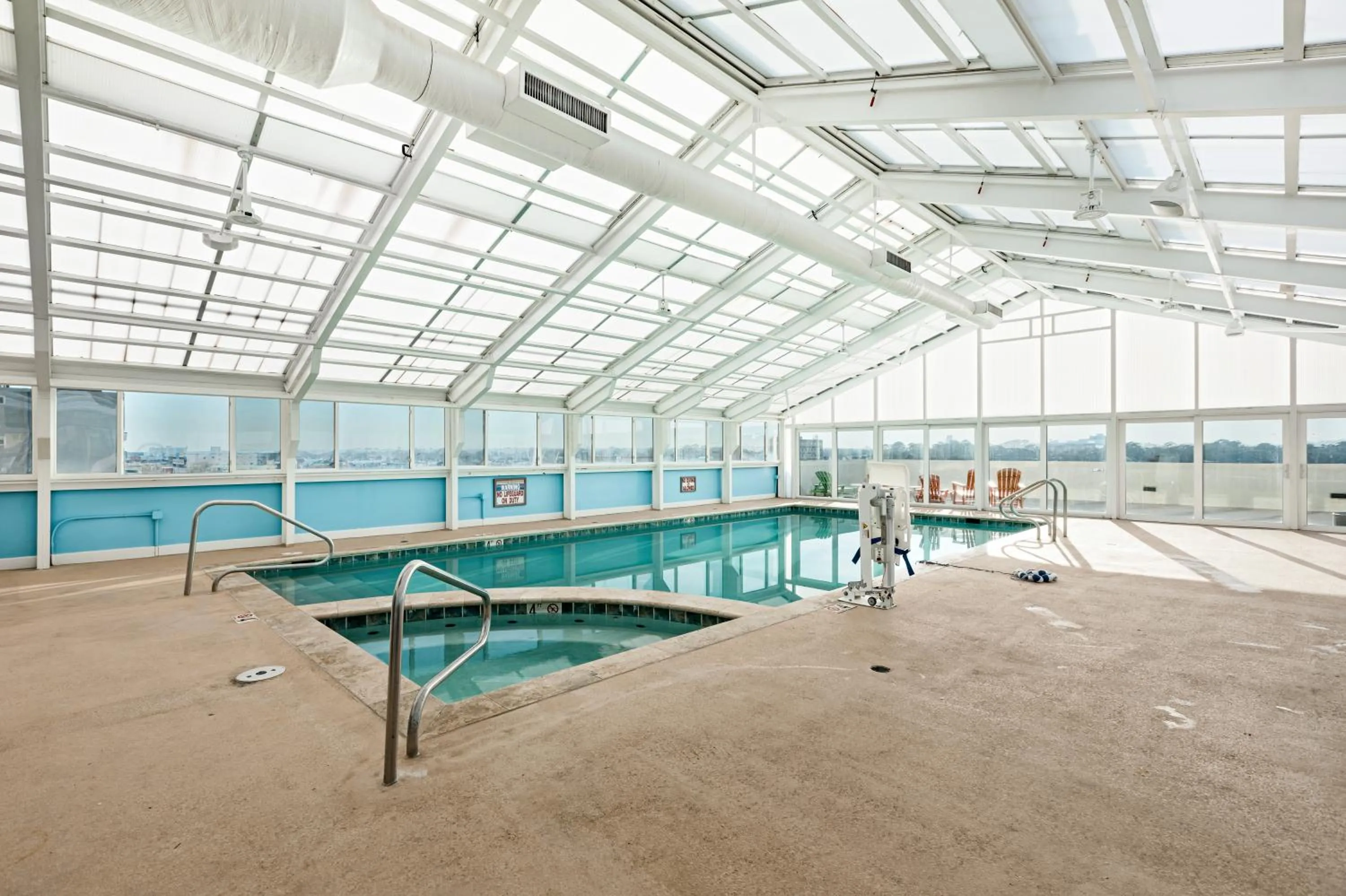 Swimming pool in Ocean Sands Resort, Oceanfront, Virginia Beach by Vacatia