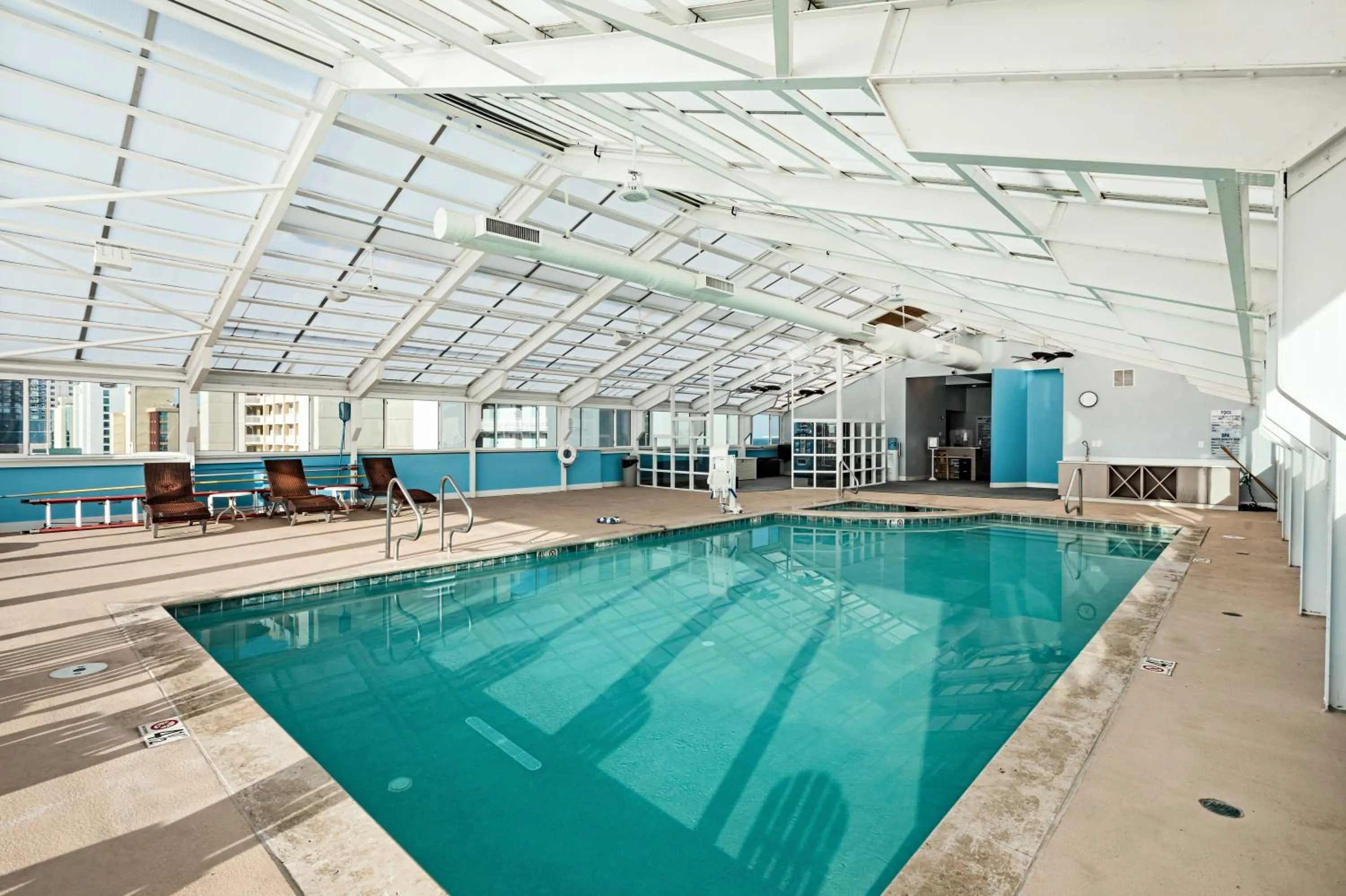 Swimming pool in Ocean Sands Resort, Oceanfront, Virginia Beach by Vacatia