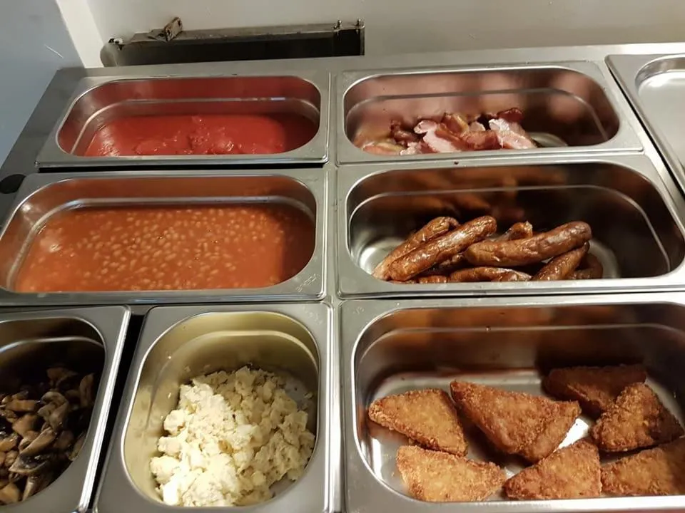 Breakfast in The Cliff Top Inn