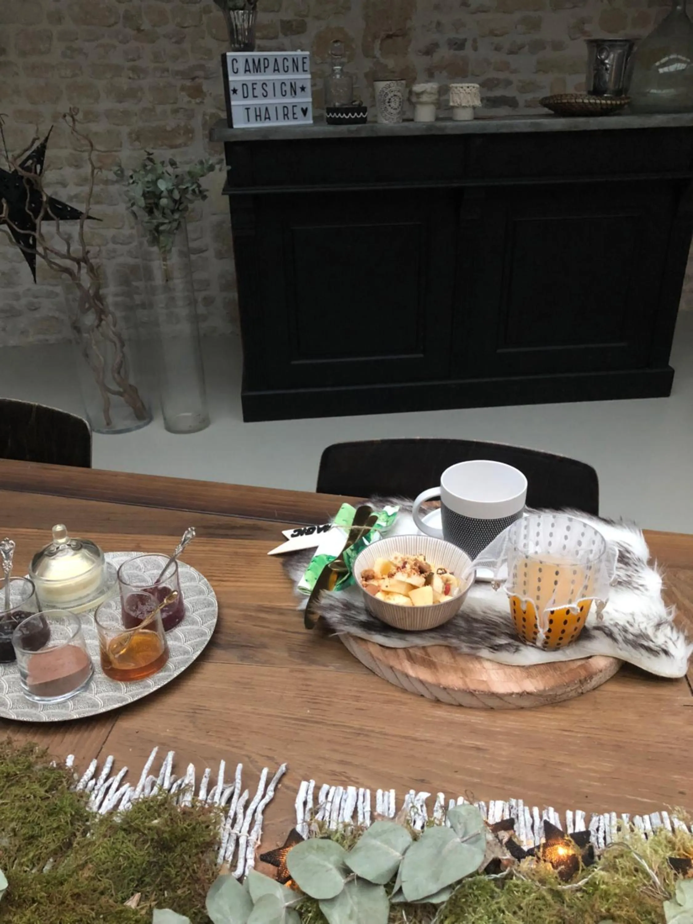 Food and drinks in Spa campagne design