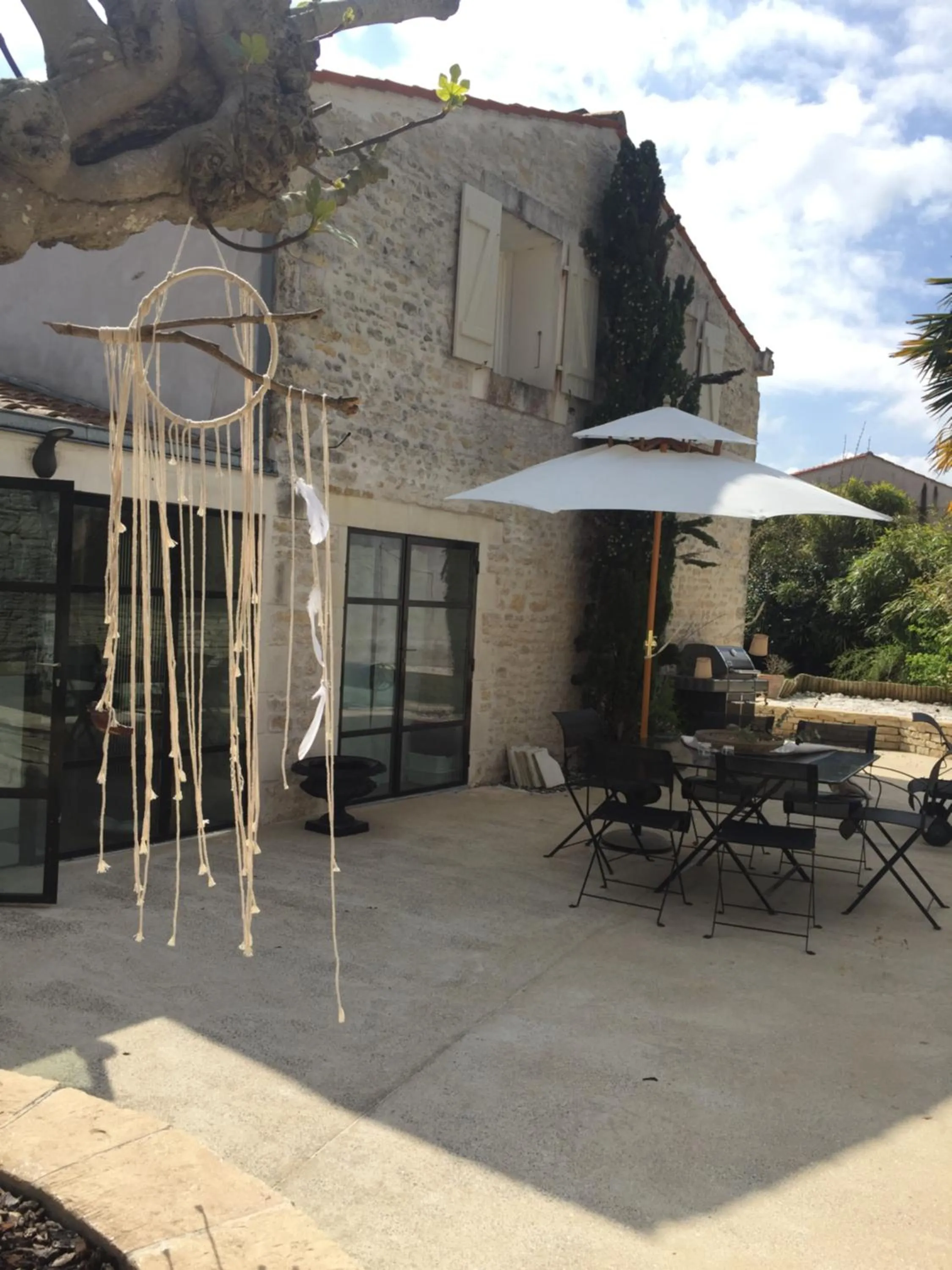 Garden view in Spa campagne design