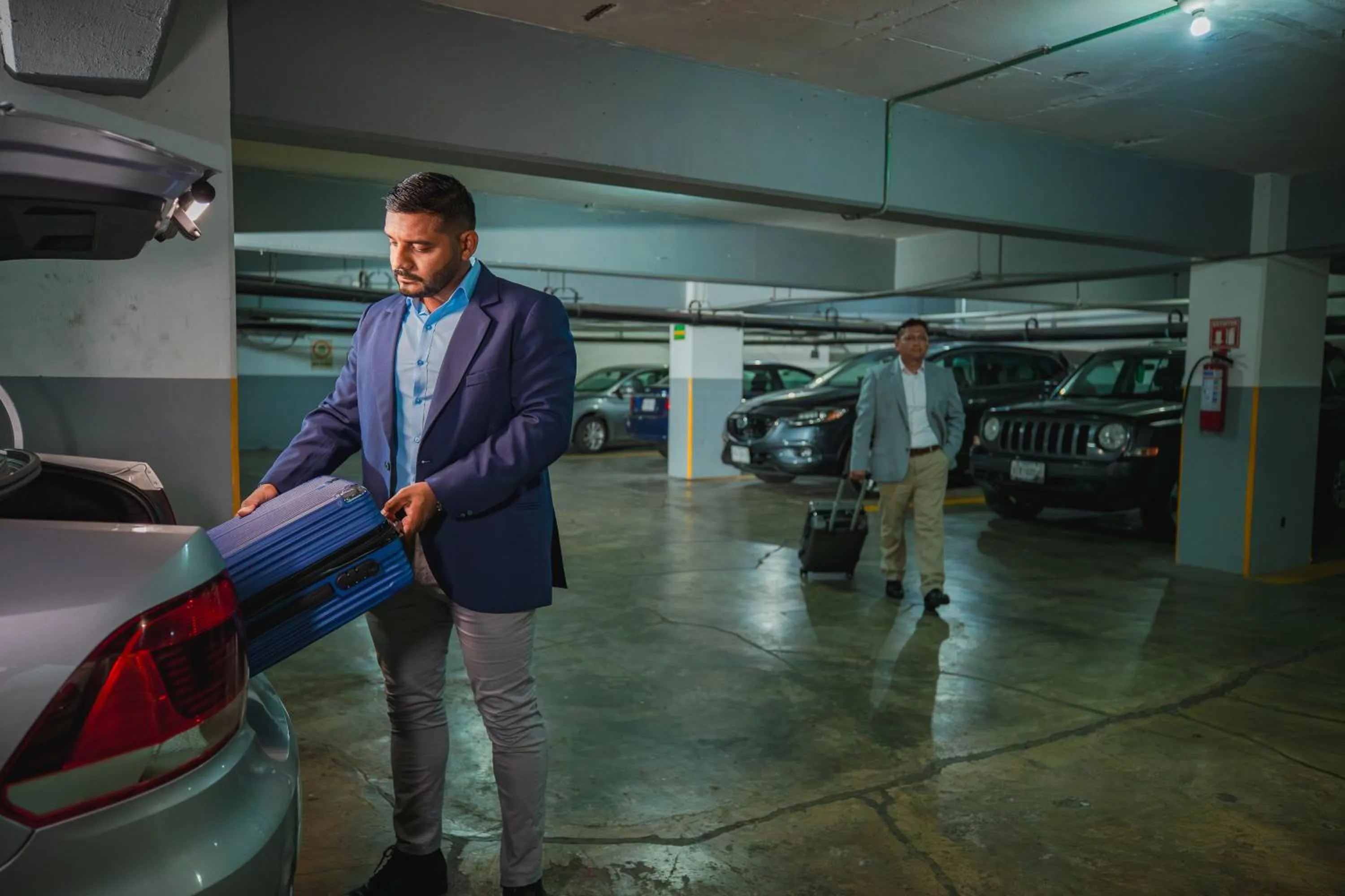 Parking in Hotel Hostal de Cortés