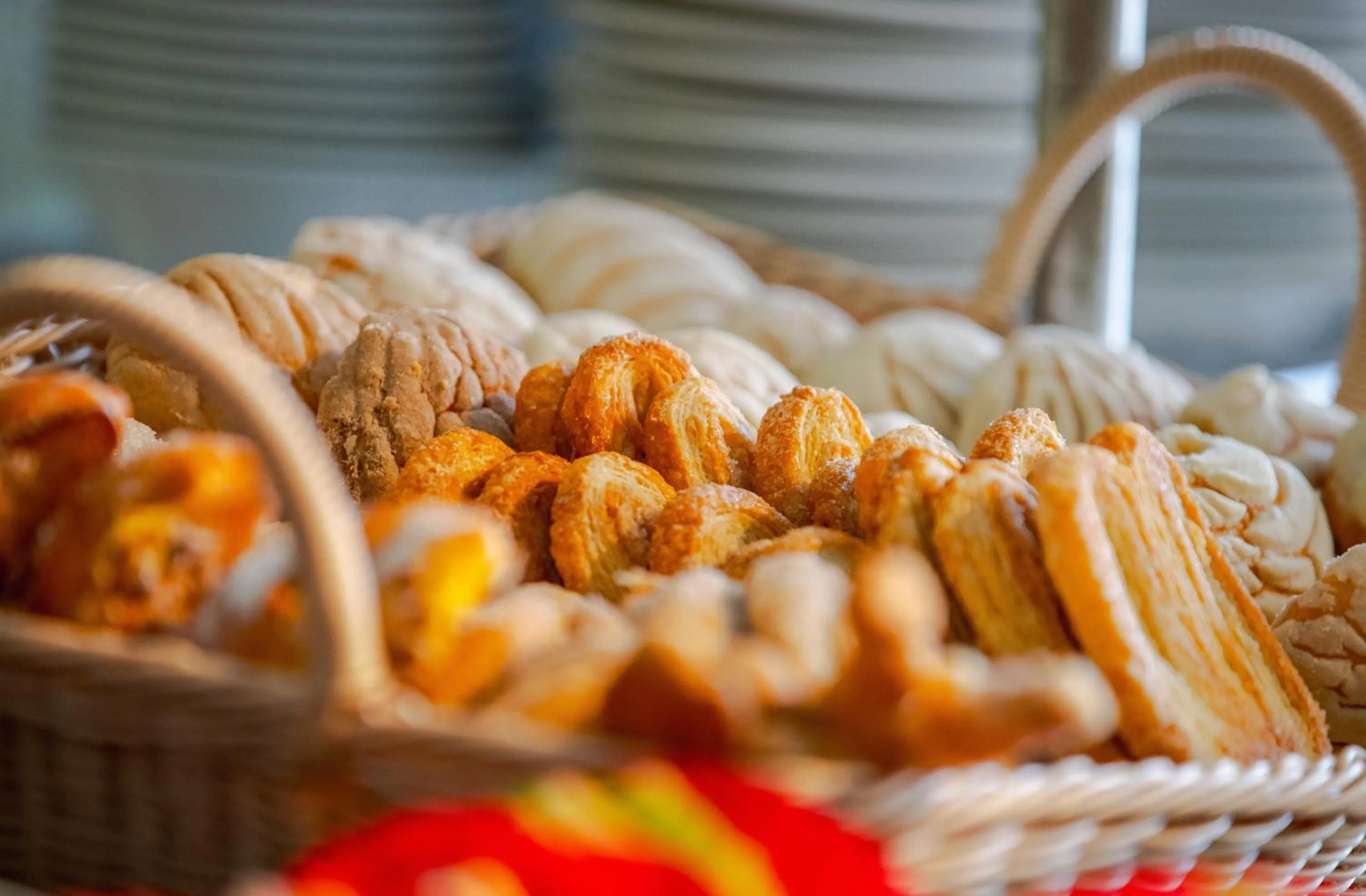 Buffet breakfast in Hotel Hostal de Cortés