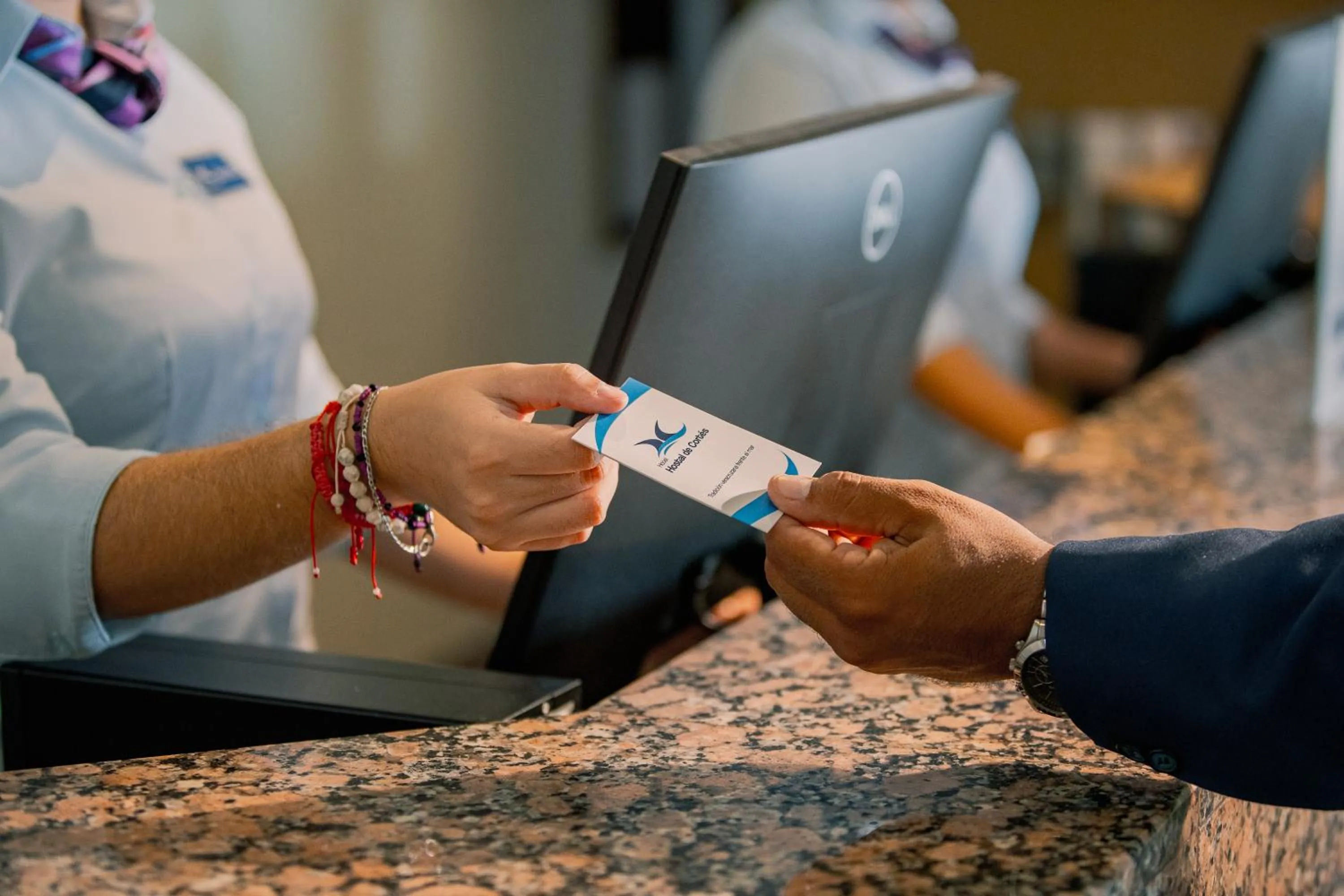 Lobby or reception in Hotel Hostal de Cortés