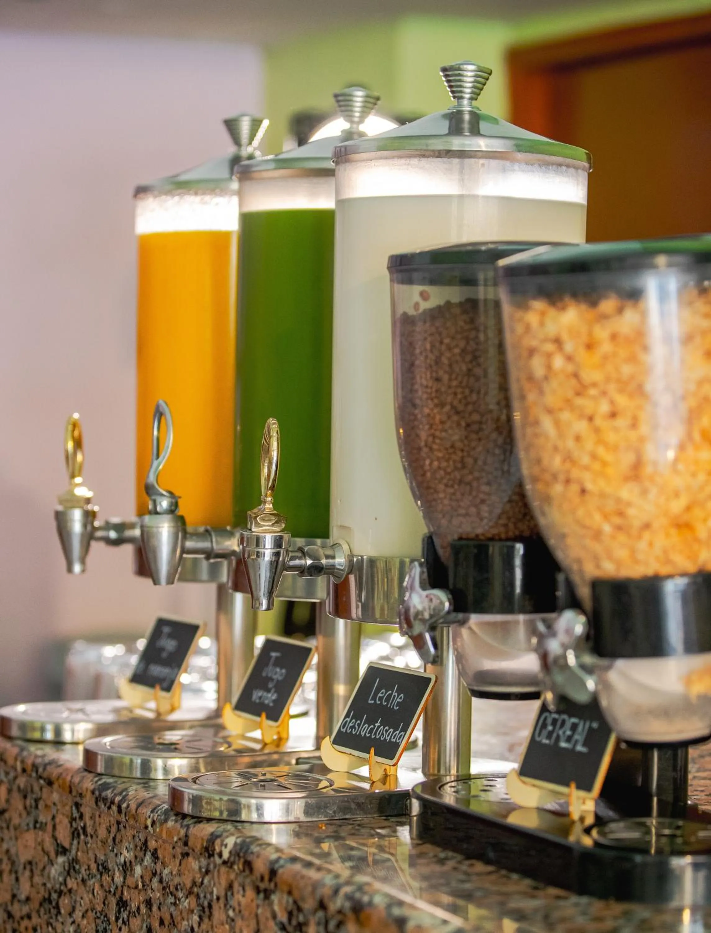 Buffet breakfast in Hotel Hostal de Cortés