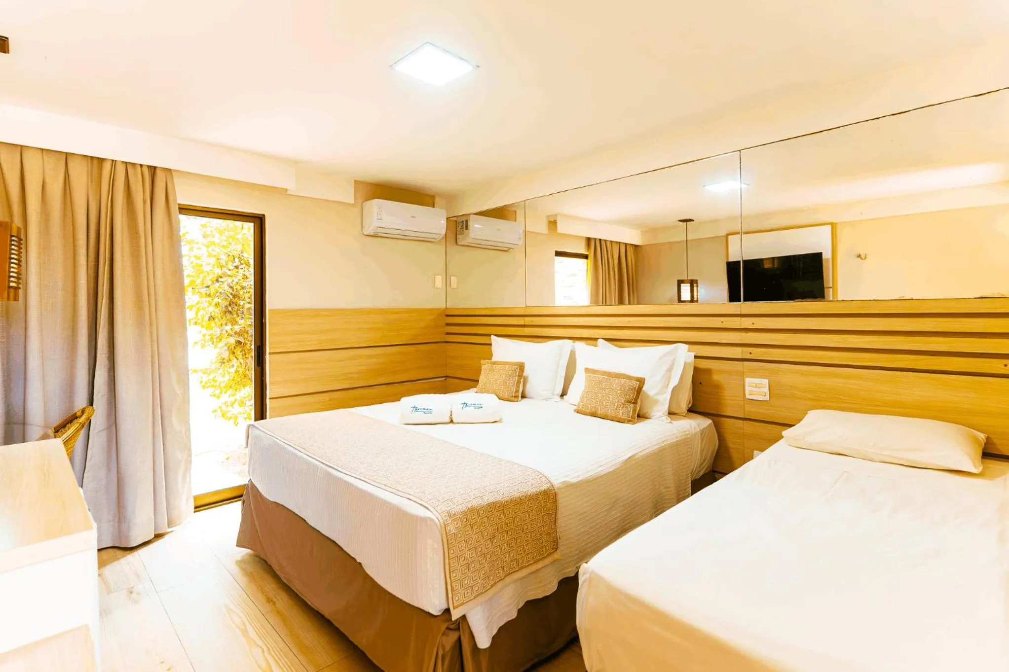 Bed in Thermas Hotel Mossoró