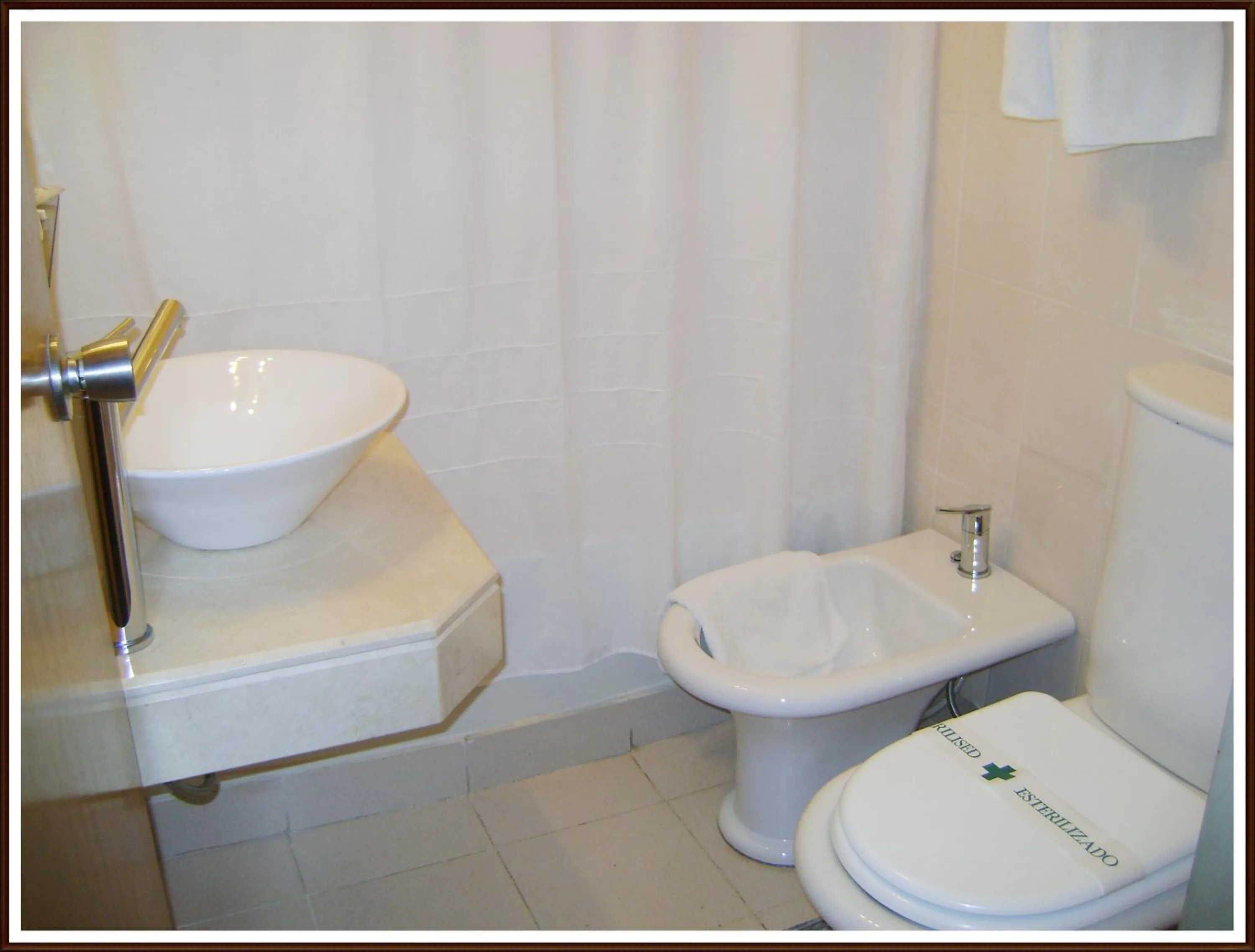 Toilet in Alpino Hotel