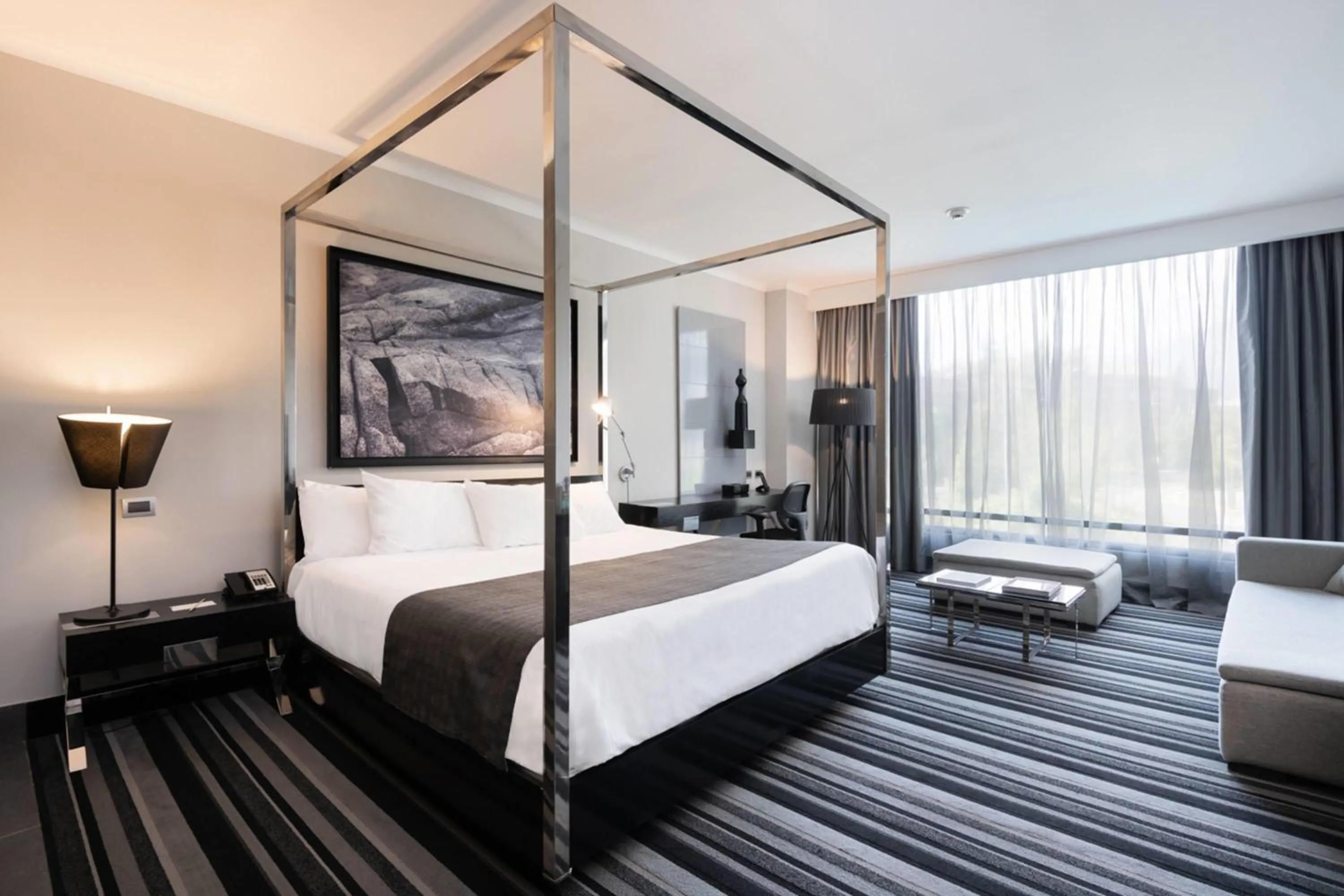 Junior King Suite with Jetted Tub - single occupancy - Non-Smoking in Wyndham Santiago Pettra