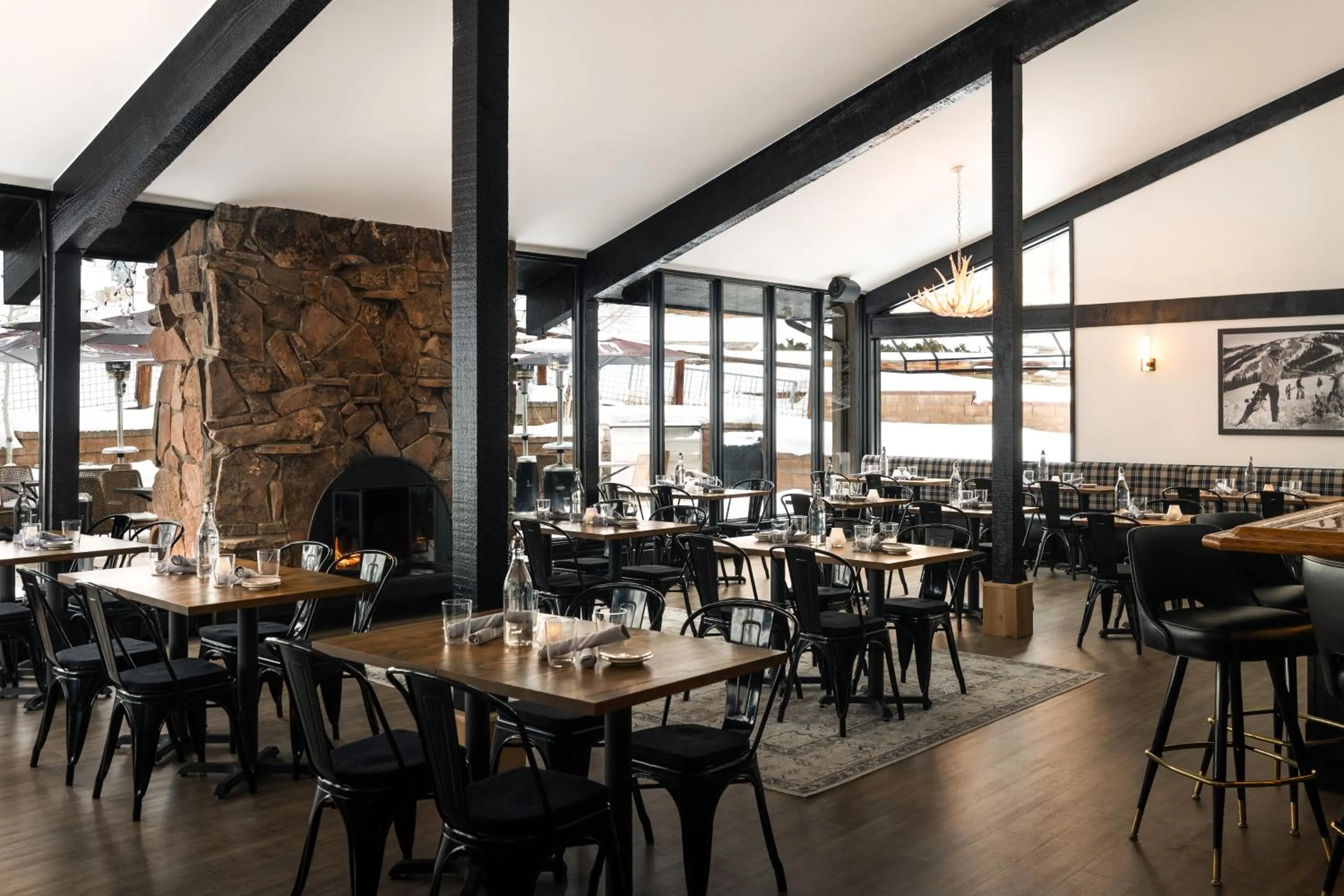 Restaurant/places to eat in Gravity Haus Steamboat