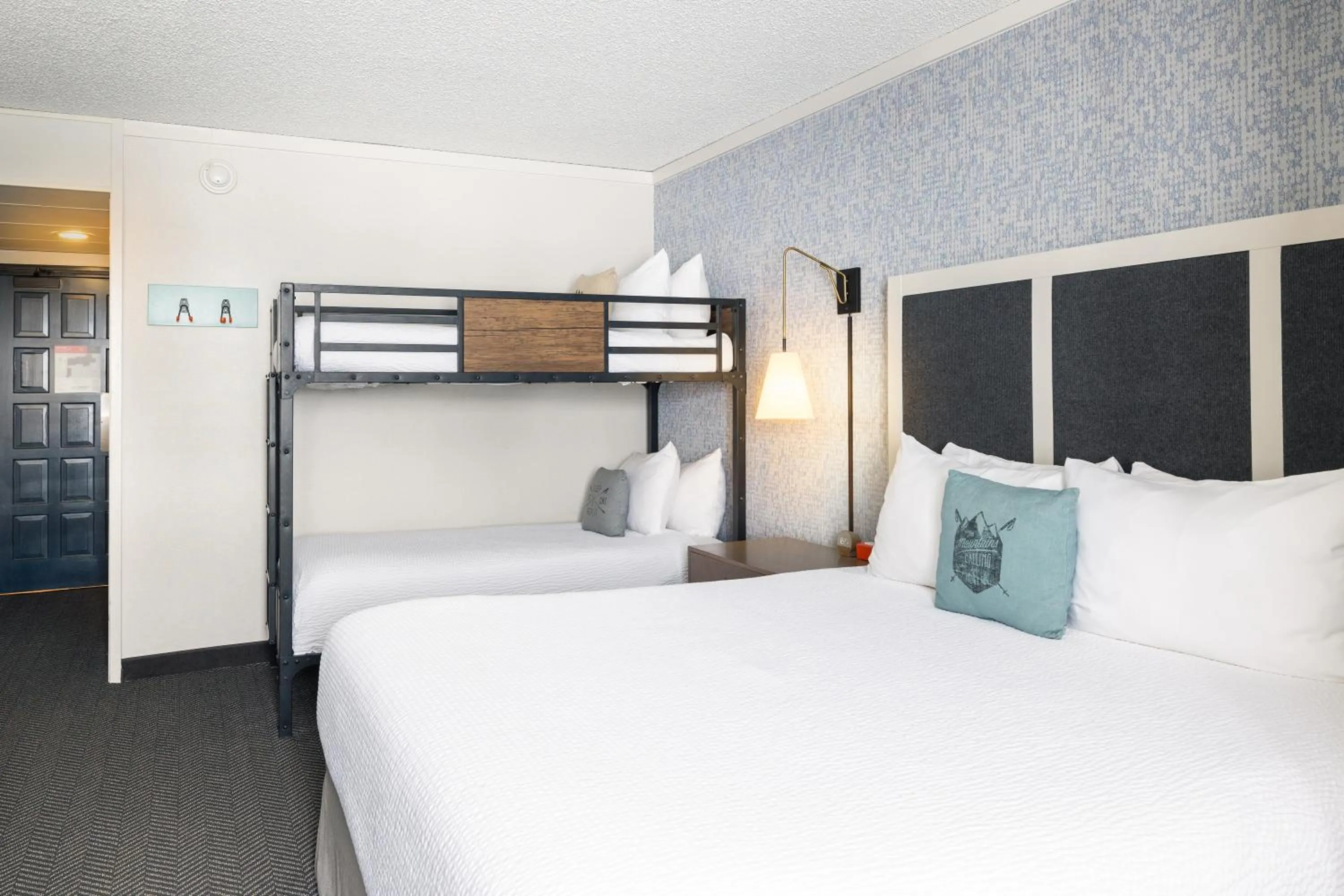 Bedroom, Bed in Gravity Haus Steamboat