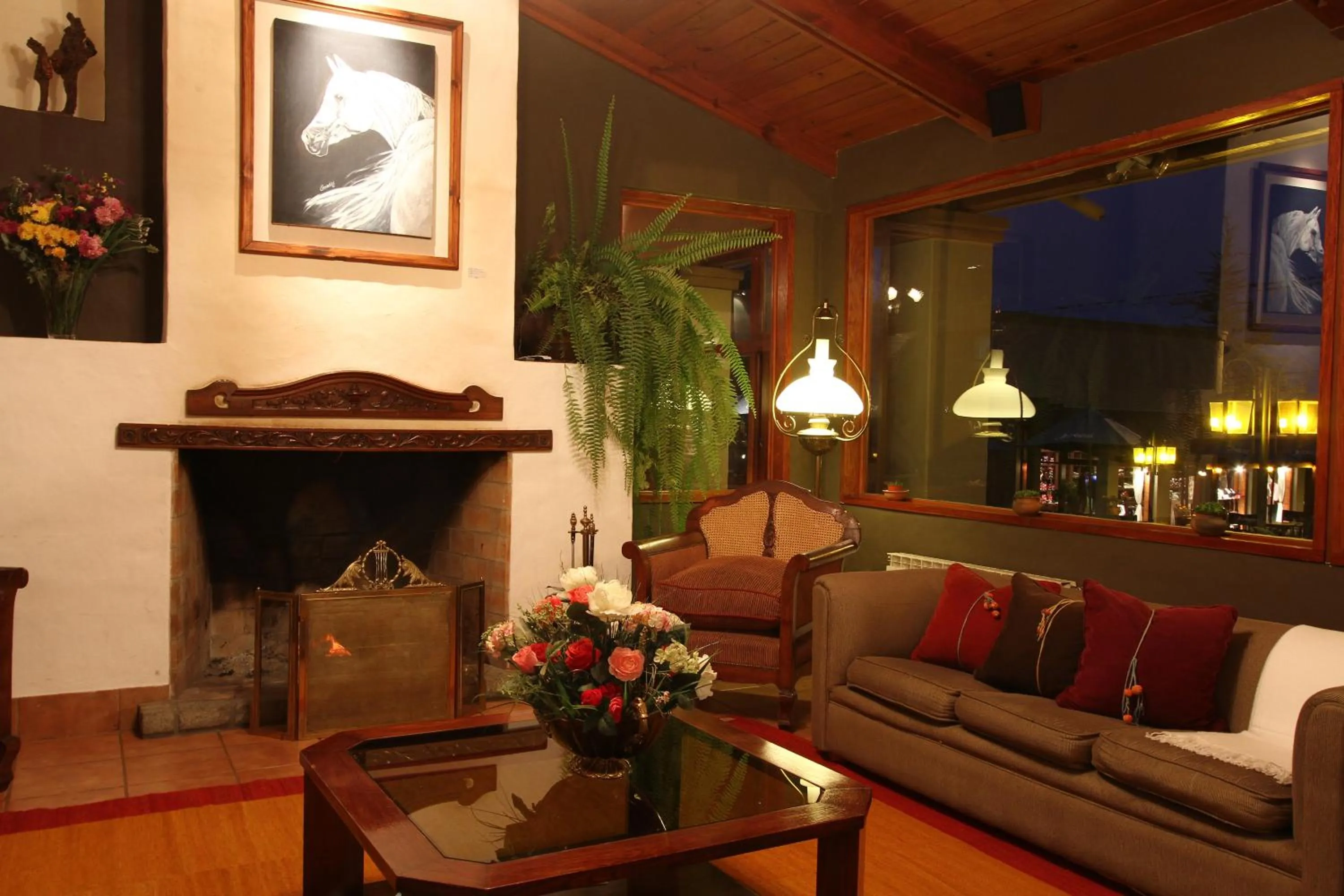 Area and facilities in Hostería Lunahuana