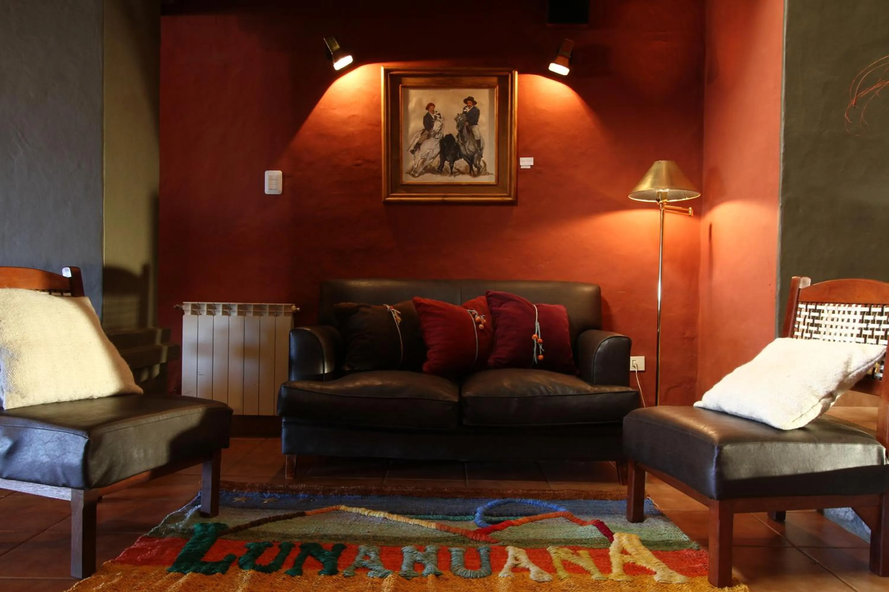 Decorative detail in Hostería Lunahuana