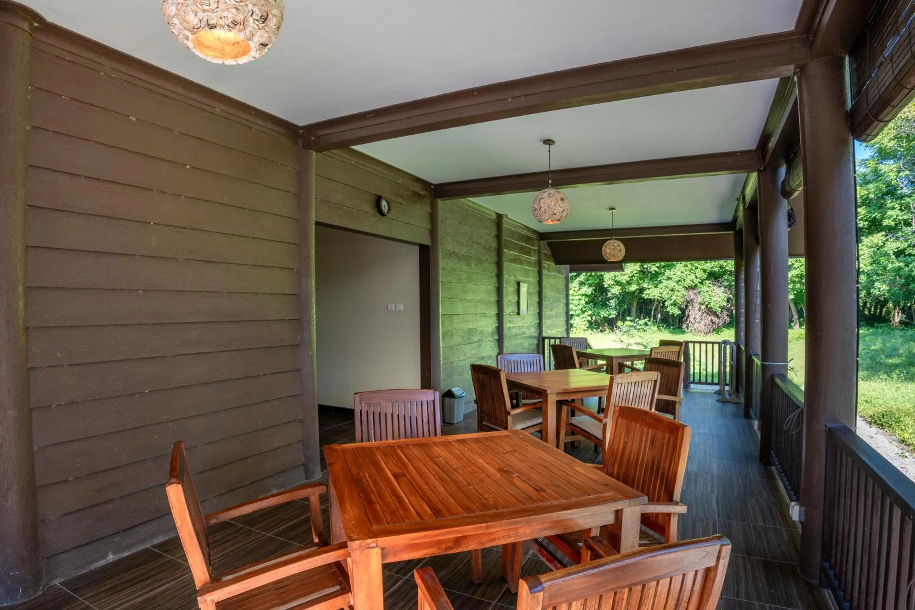 Patio in Samawa Seaside Resort