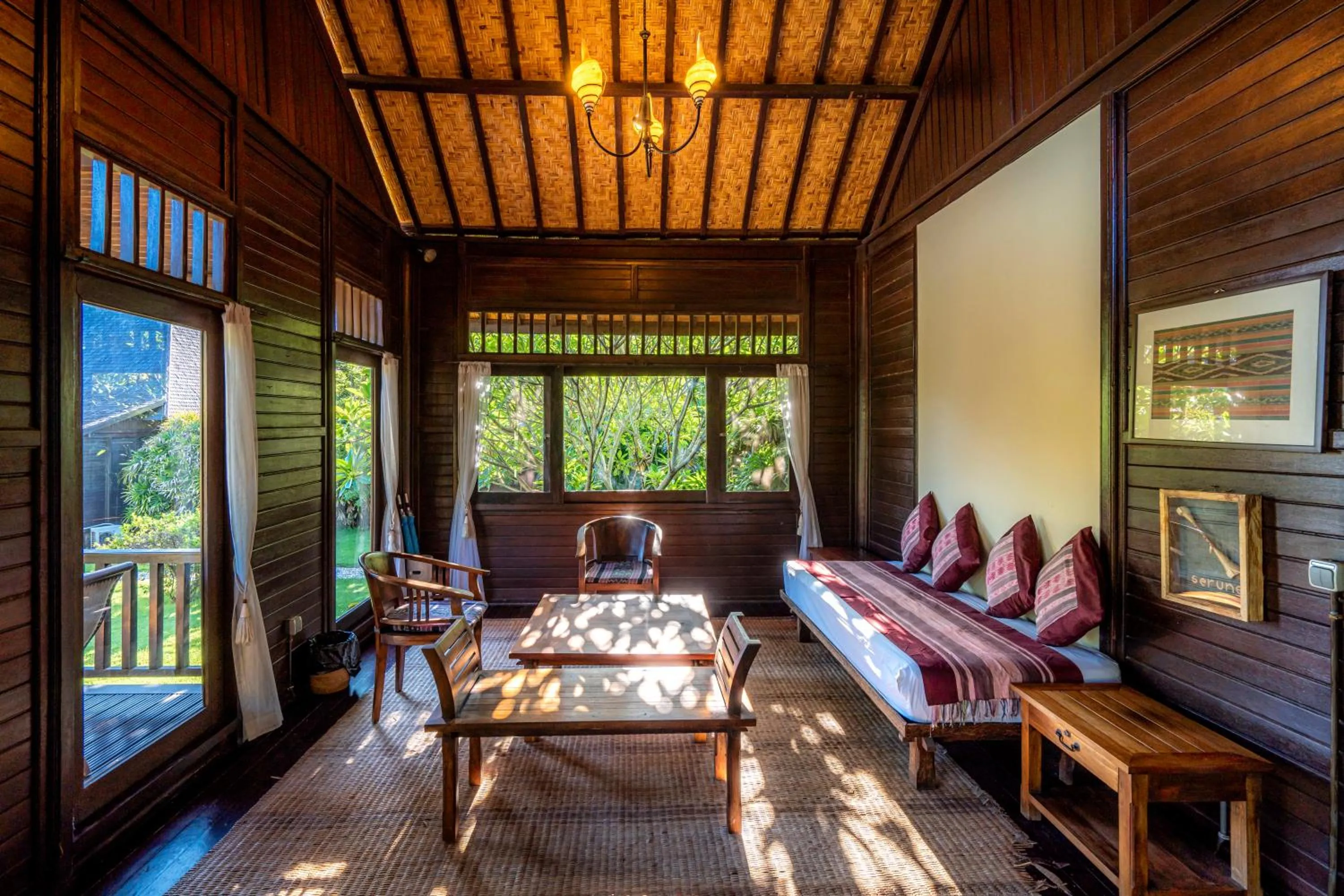 Living room in Samawa Seaside Resort