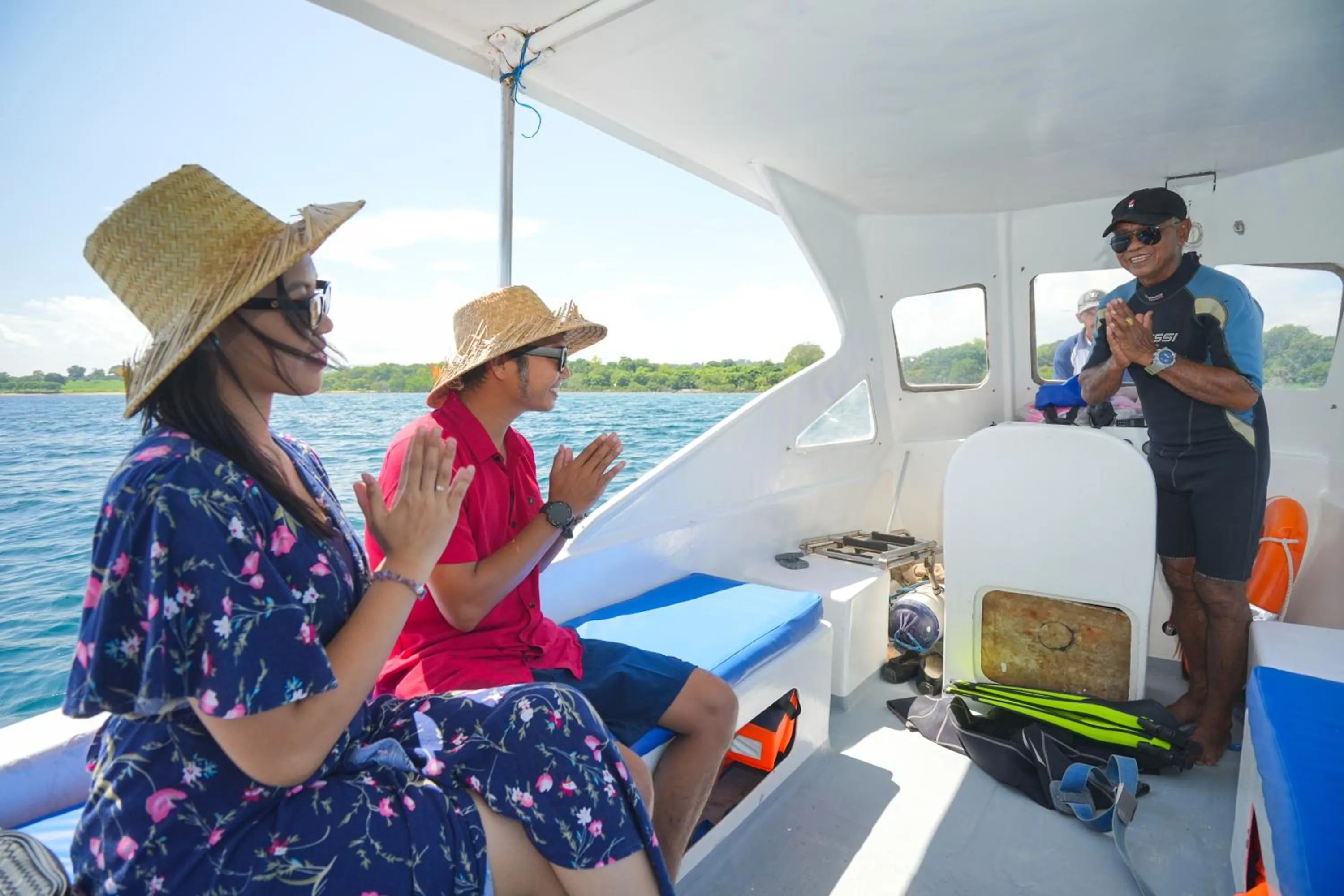 People in Samawa Seaside Resort
