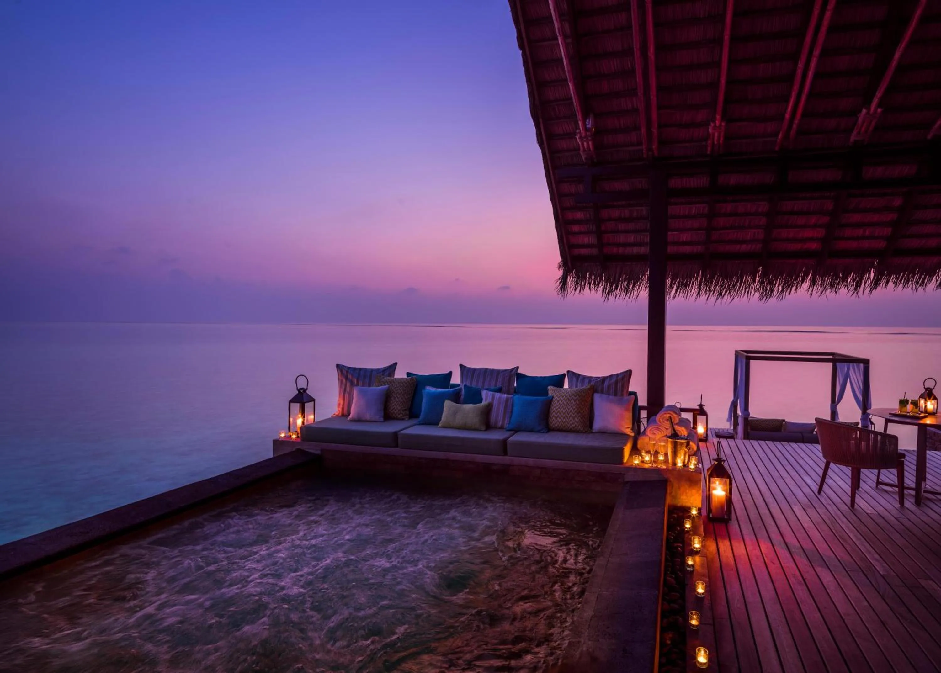 Balcony/Terrace in One&Only Reethi Rah