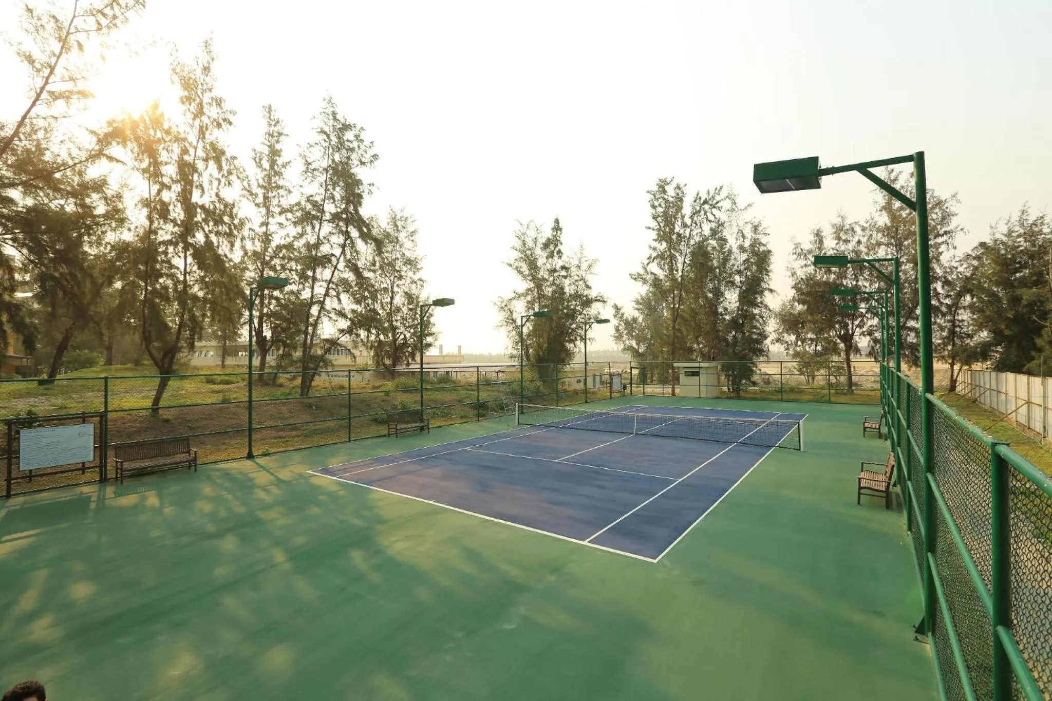 Tennis court in Sandy Beach Non Nuoc Resort