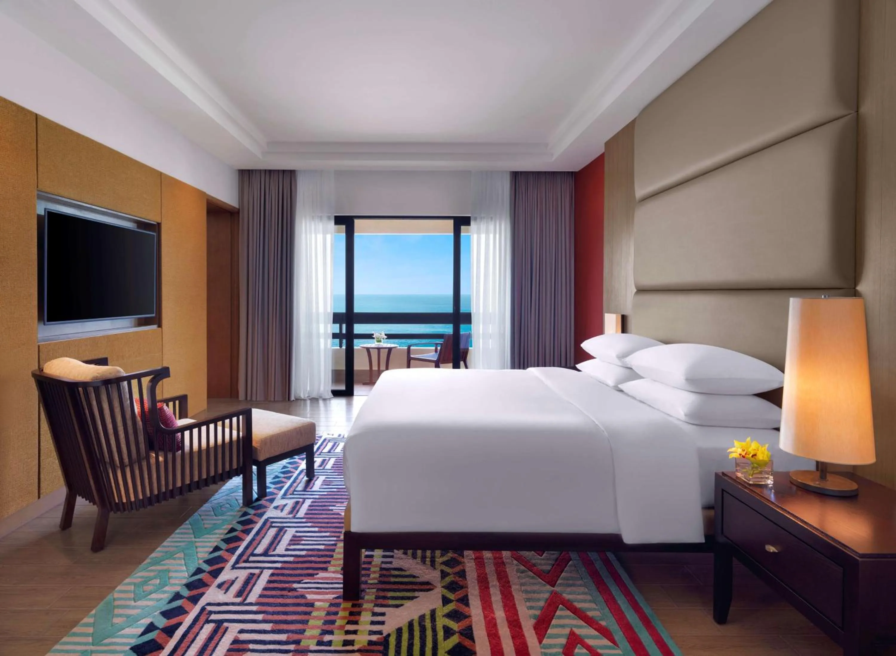 Photo of the whole room, Bed in Hyatt Regency Kuantan Resort