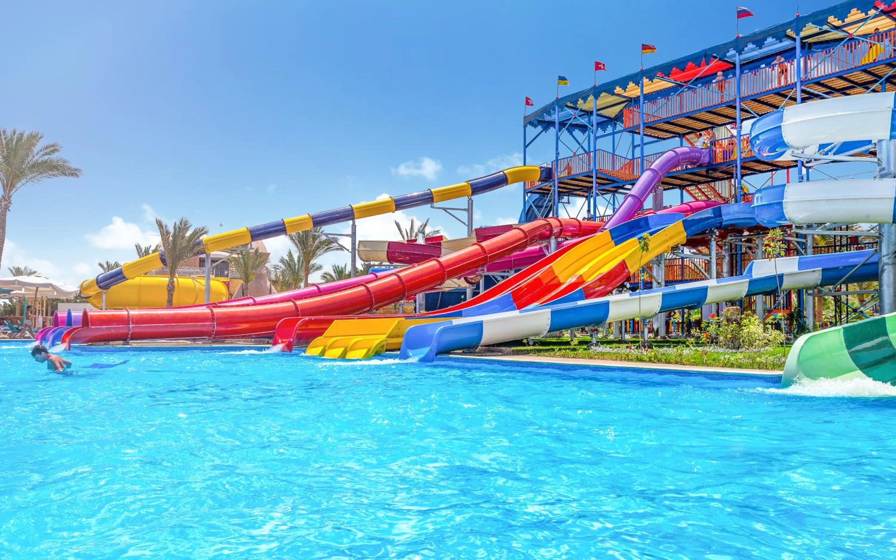 Aqua park in Hawaii Le Jardin Aqua Resort - Families and Couples Only