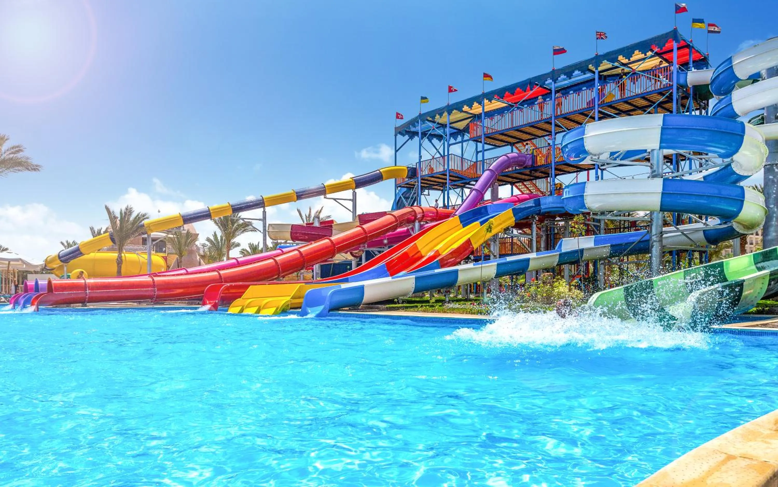 Aqua park in Hawaii Le Jardin Aqua Resort - Families and Couples Only