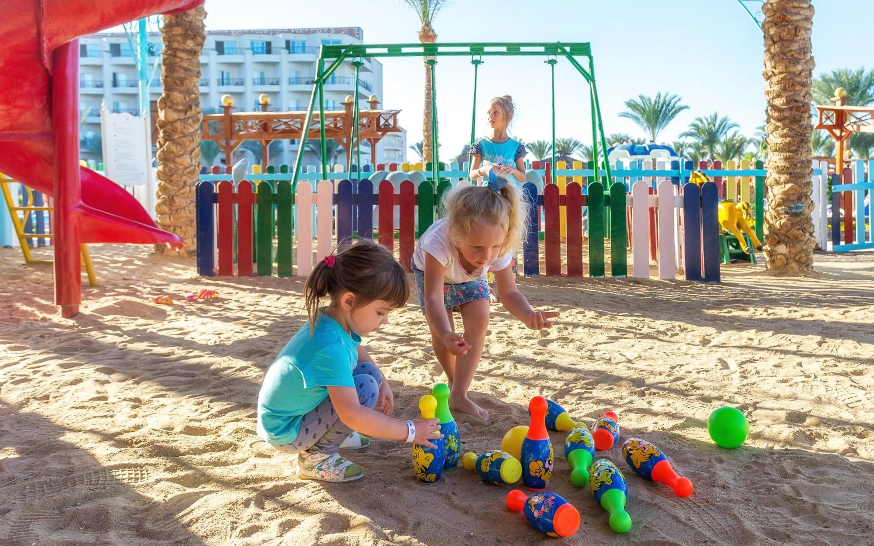 Children play ground in Hawaii Le Jardin Aqua Resort - Families and Couples Only