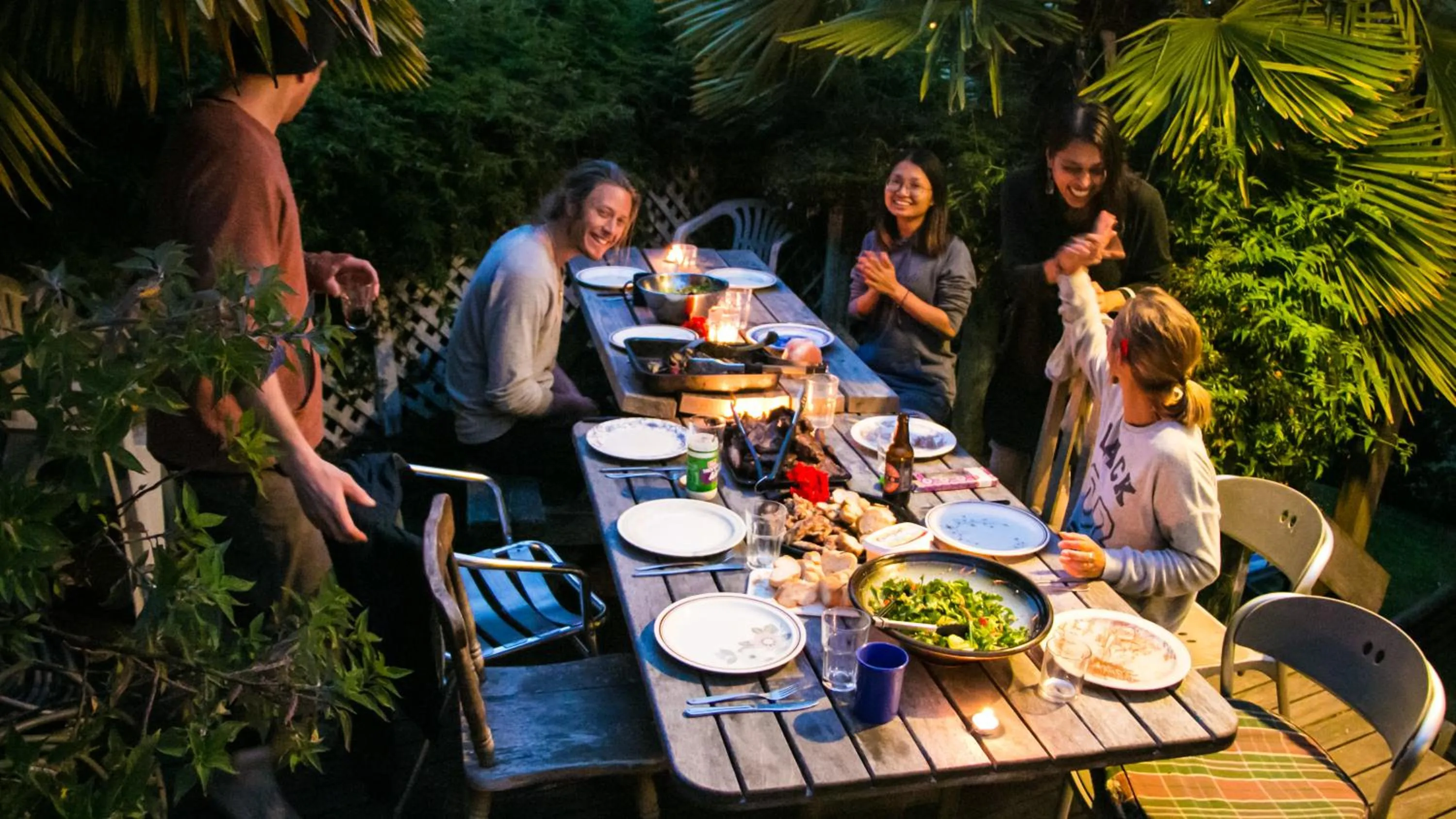 Balcony/Terrace in The Palace Backpackers