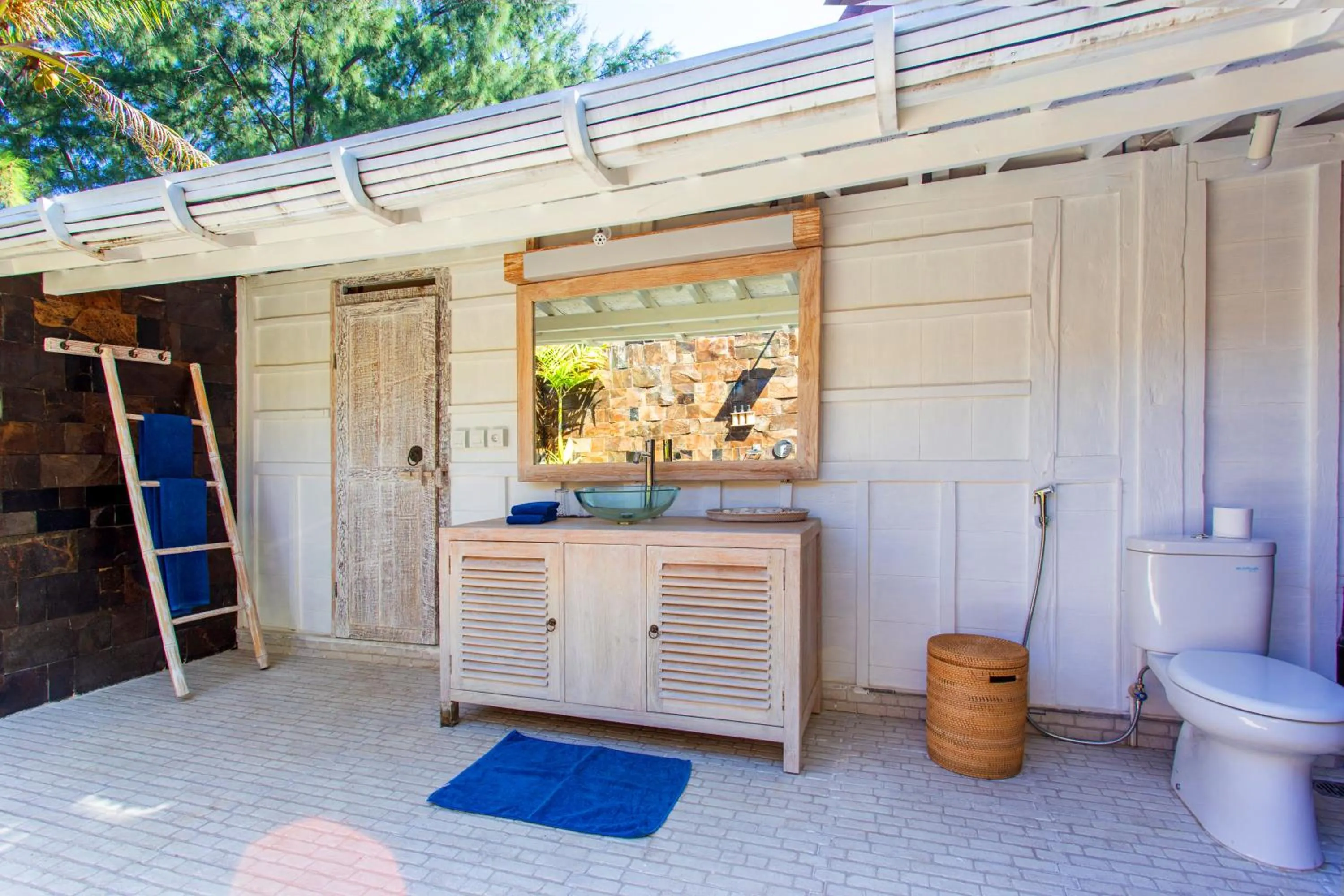 Bathroom in Gili Eco Villas