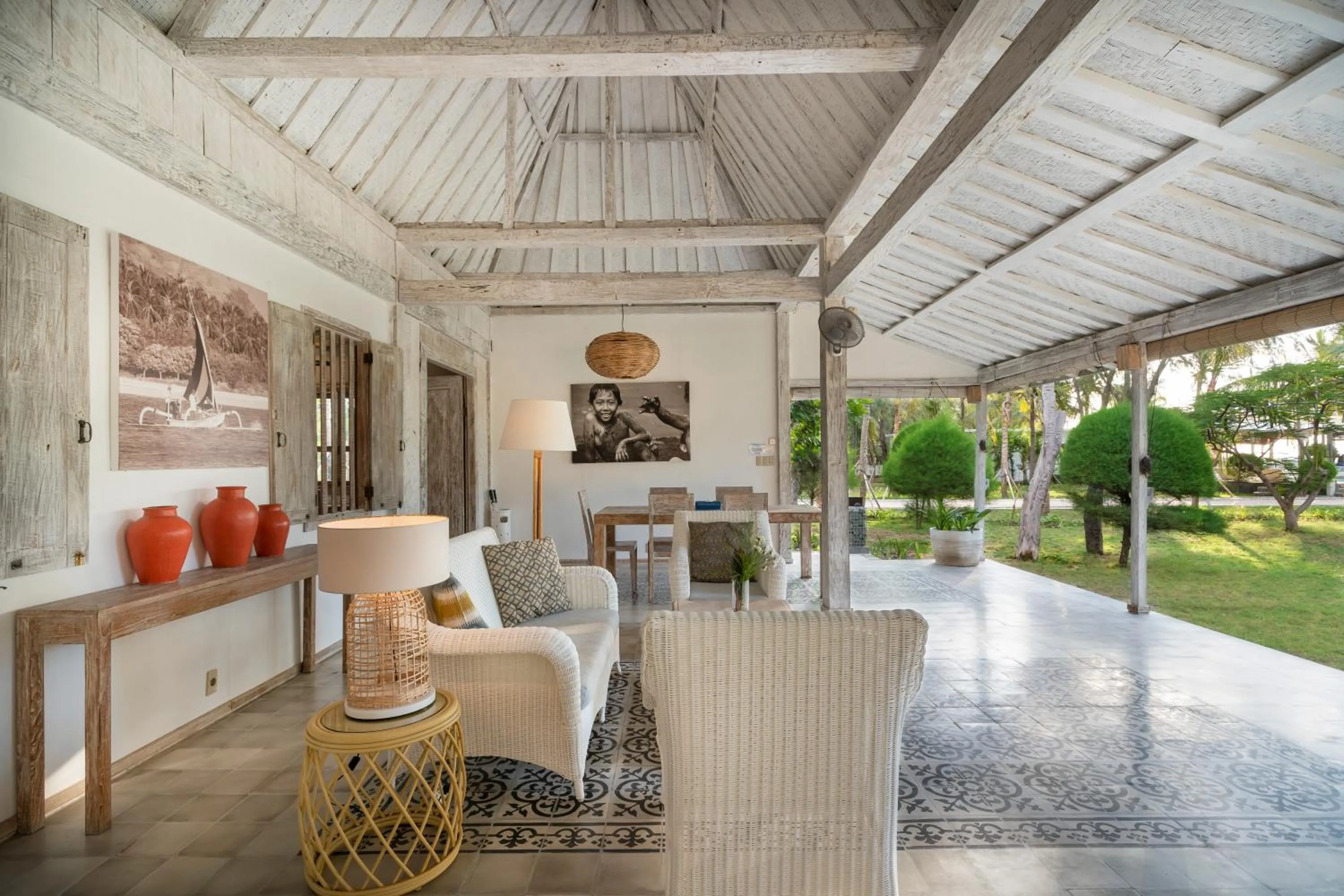 Balcony/Terrace in Gili Eco Villas