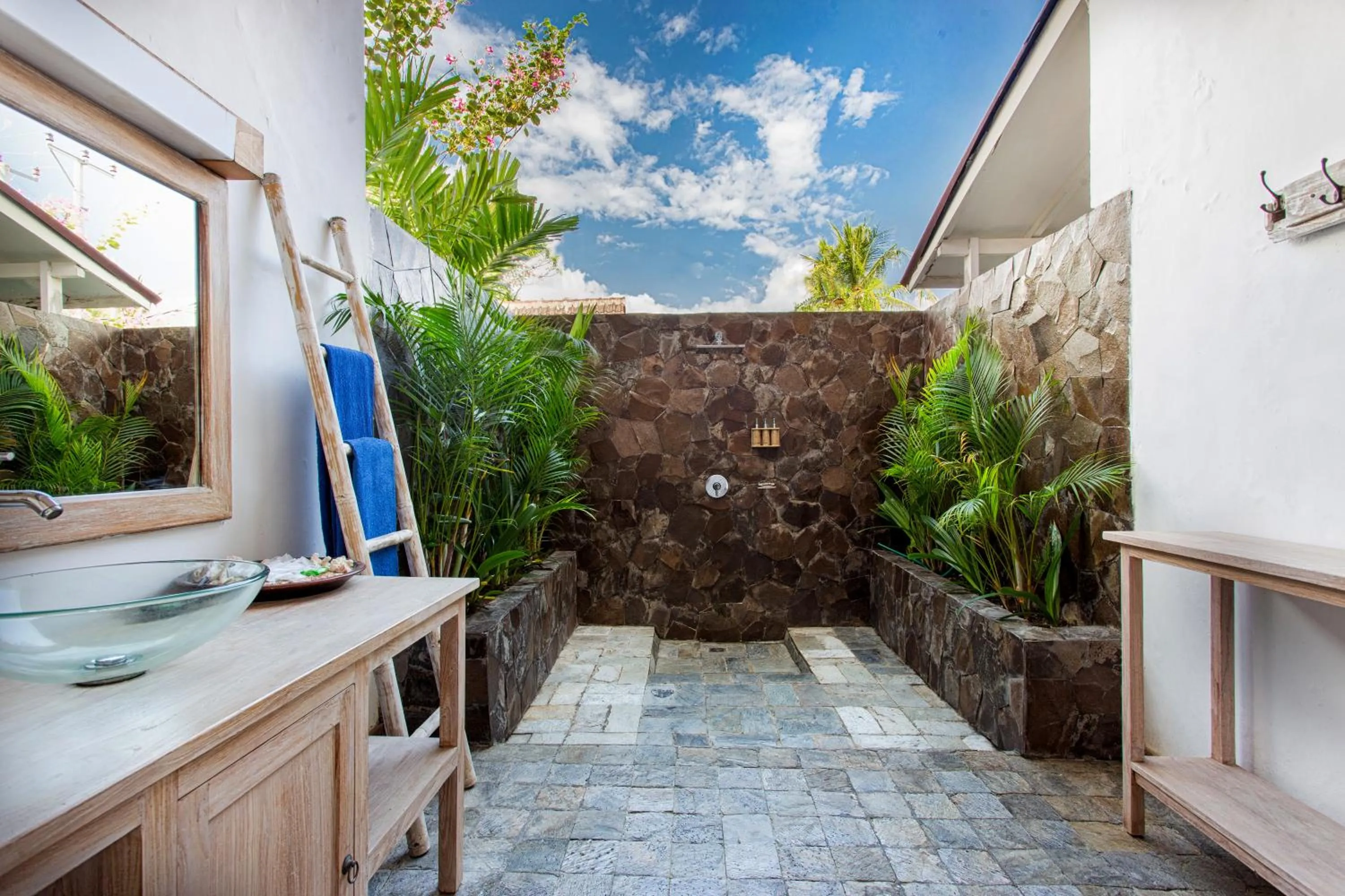 Bathroom in Gili Eco Villas