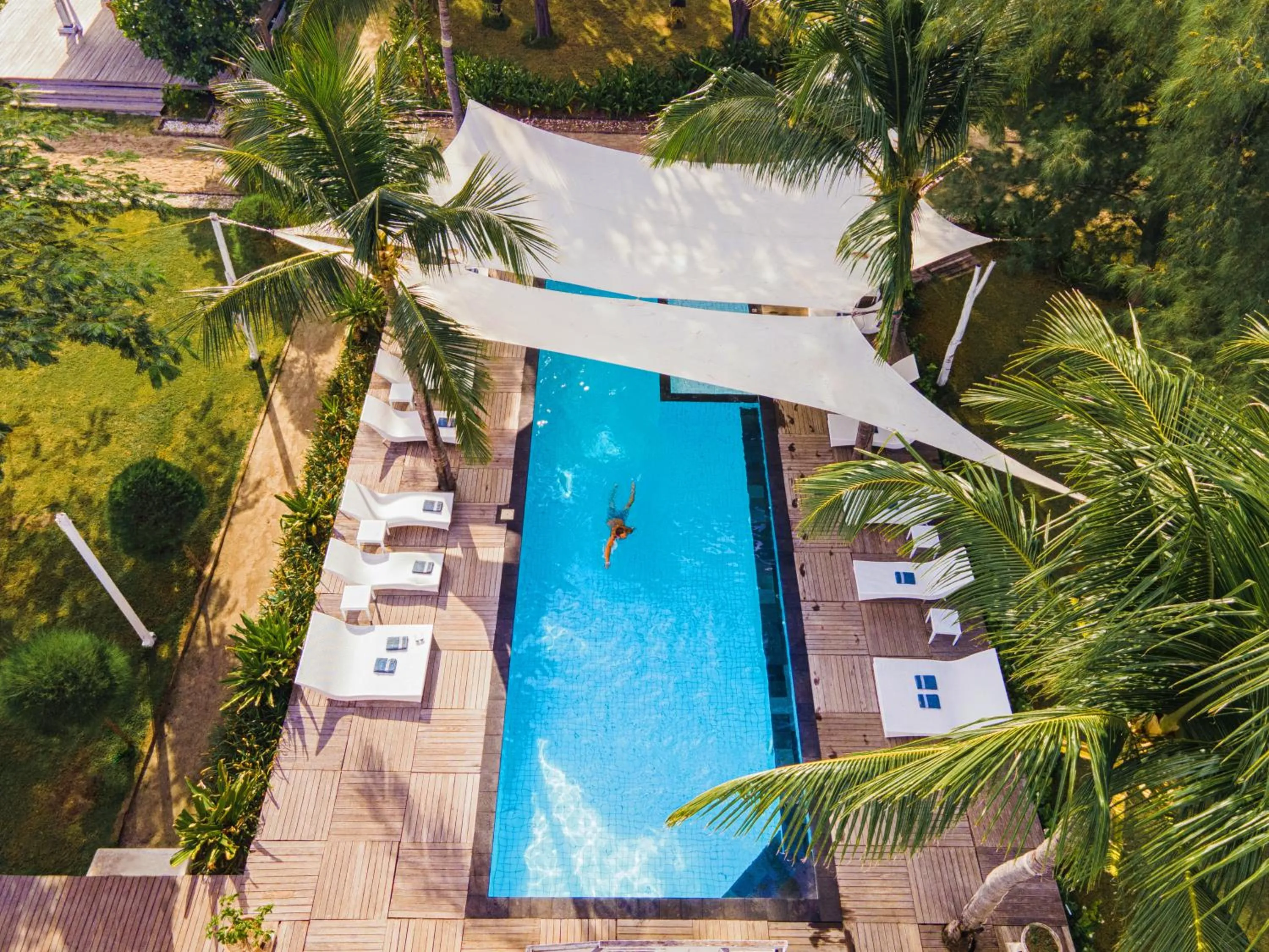 Swimming pool in Gili Eco Villas