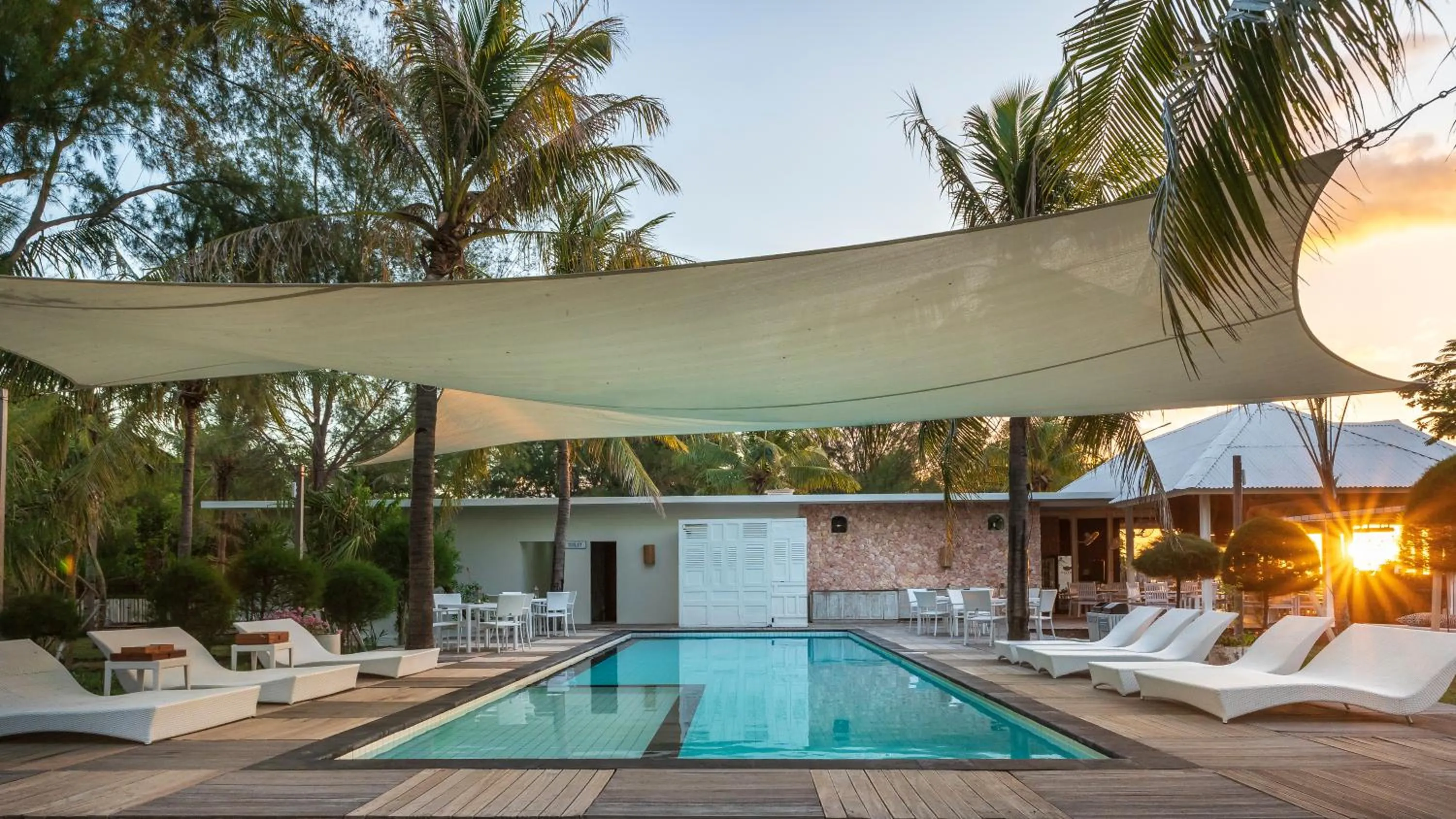 Swimming pool in Gili Eco Villas