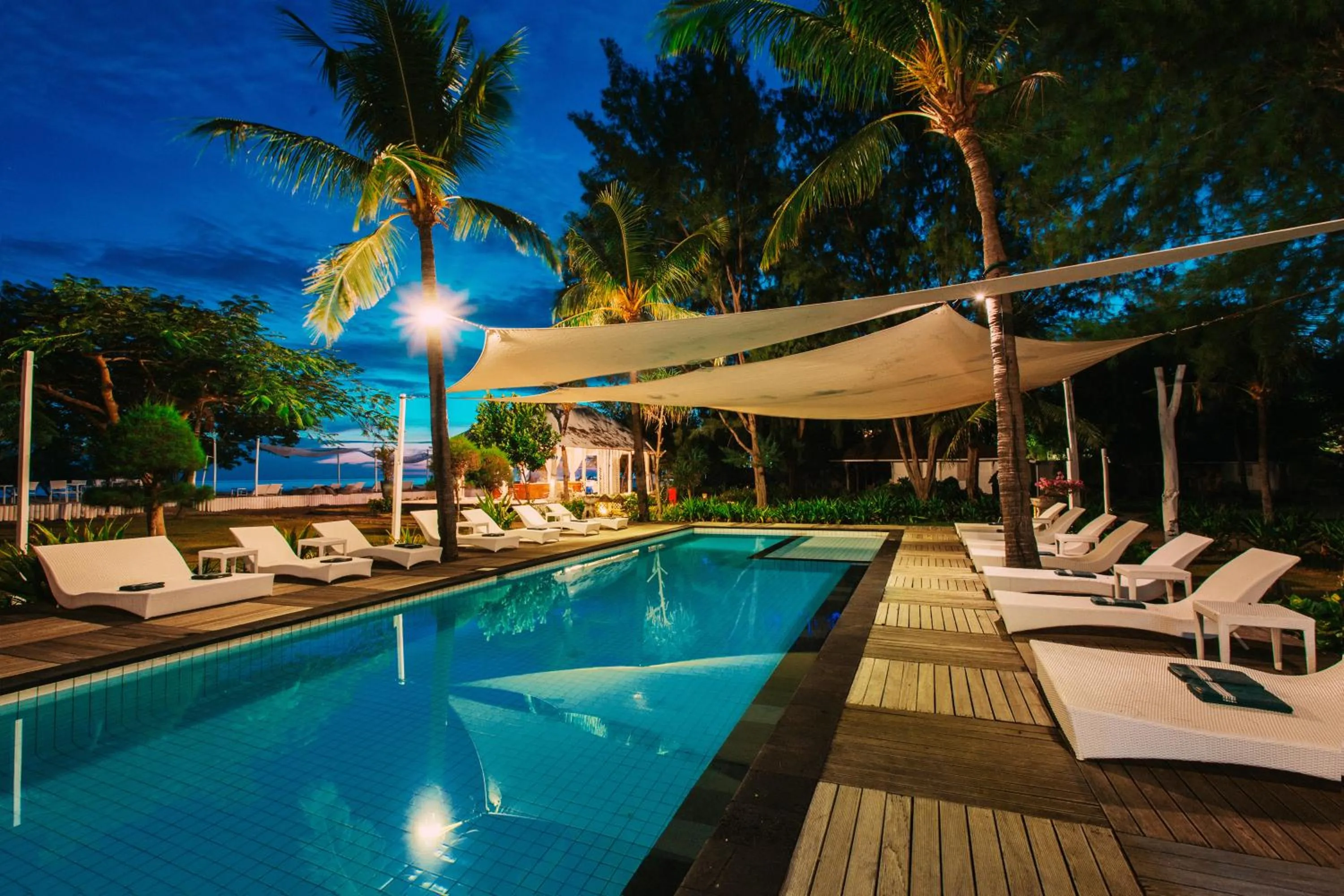 Swimming pool in Gili Eco Villas