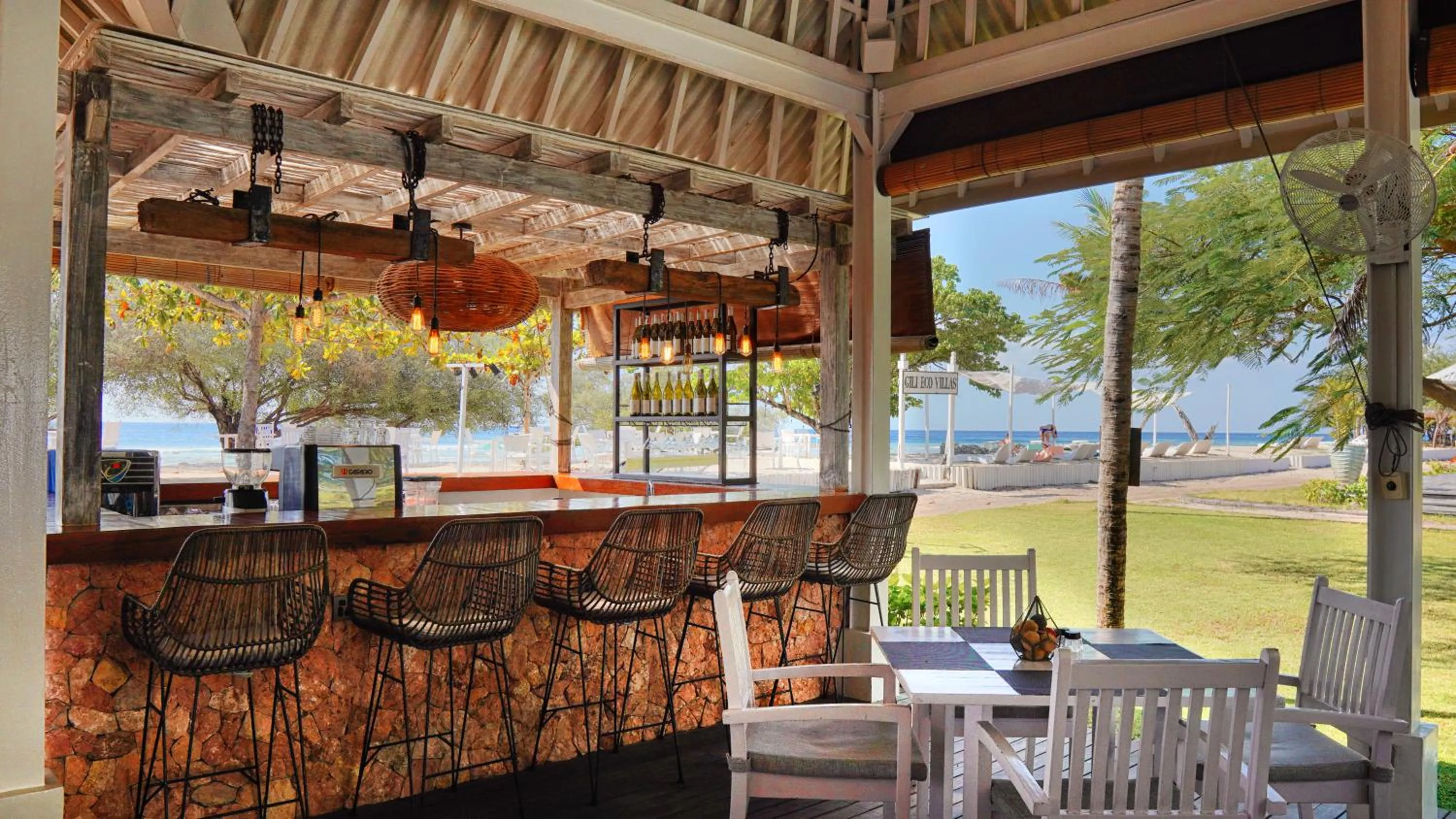 Lounge or bar in Gili Eco Villas