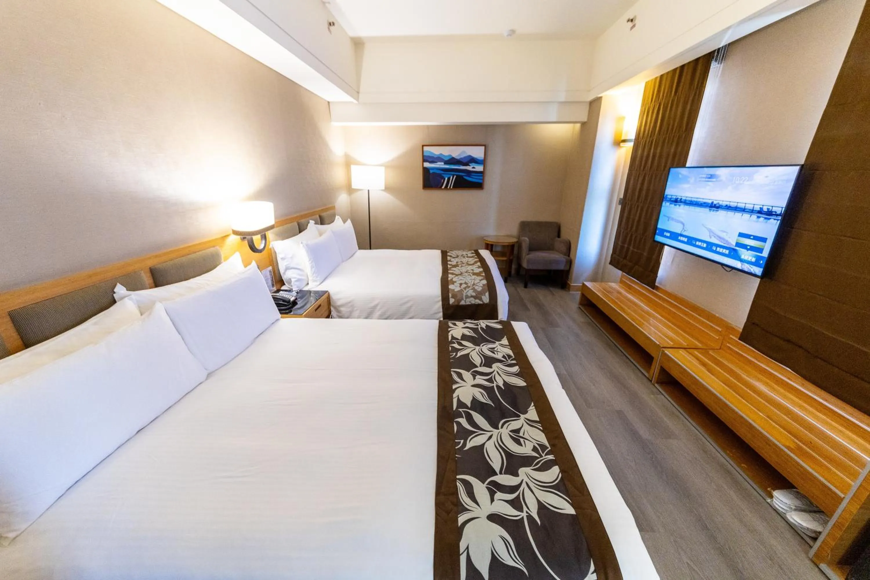 Bed in Fullon Hotel Hualien