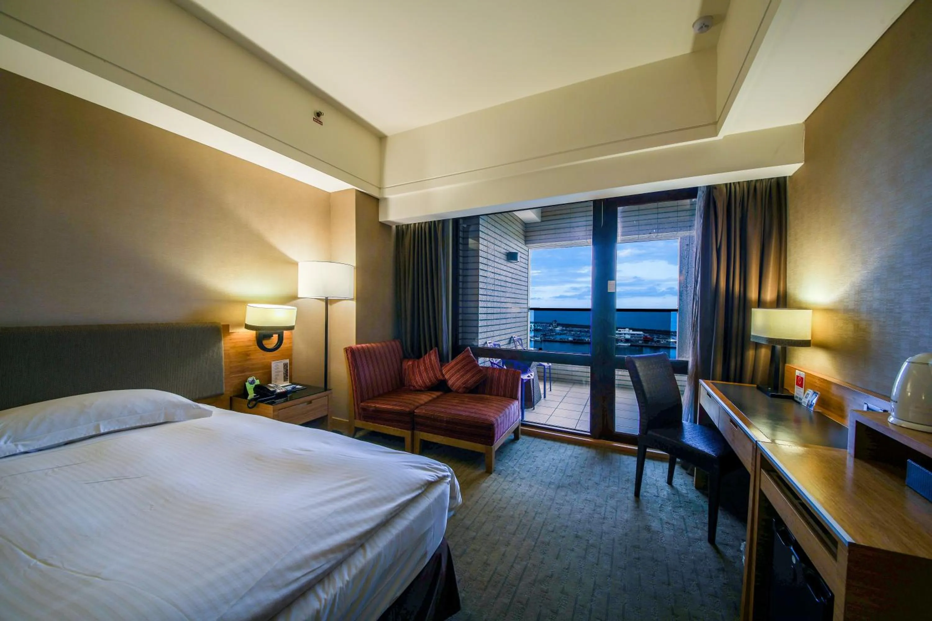 Bed in Fullon Hotel Hualien