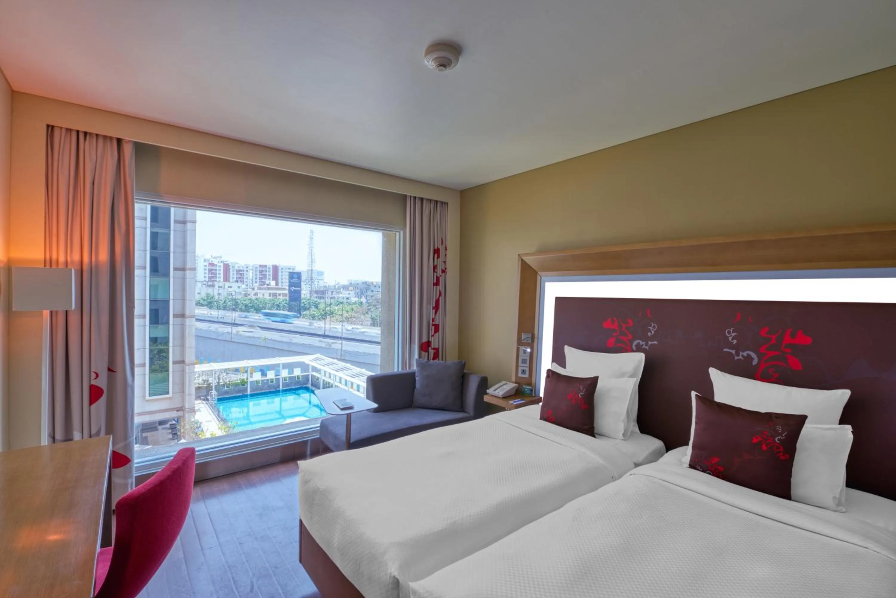 Natural landscape, Bed in Novotel Bengaluru Outer Ring Road