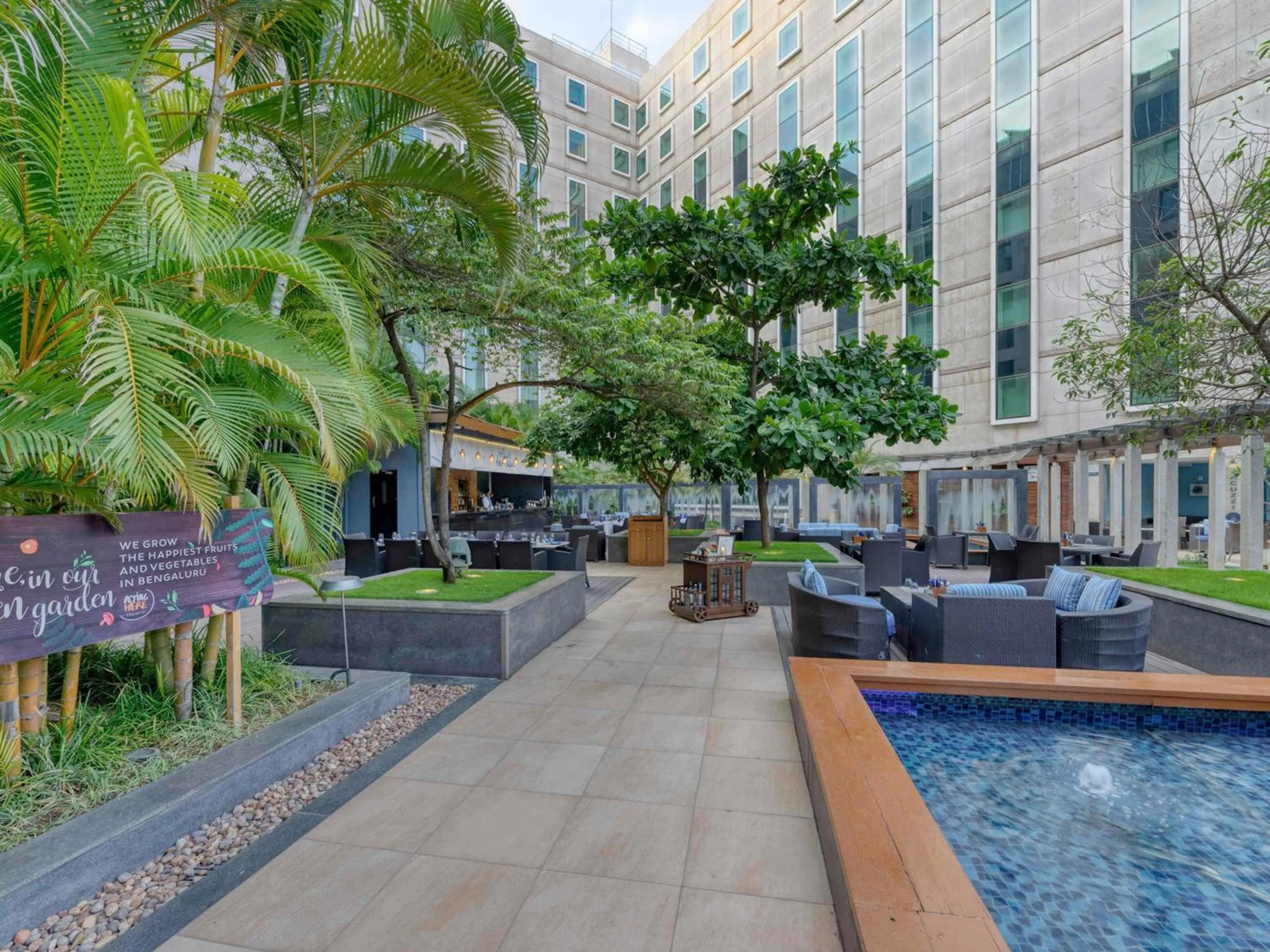 Restaurant/places to eat in Novotel Bengaluru Outer Ring Road