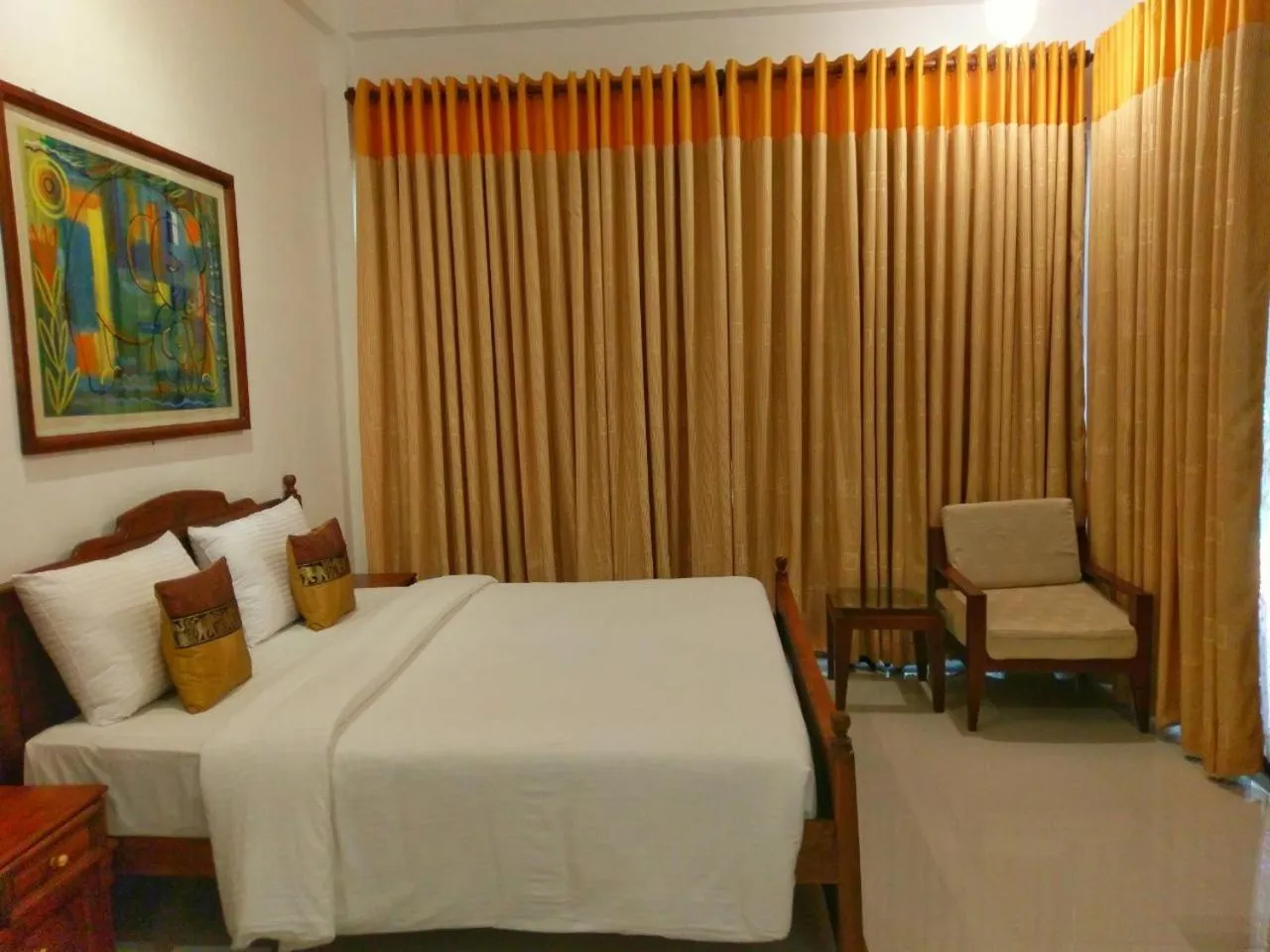 Bed in Selavi Resort Bentota