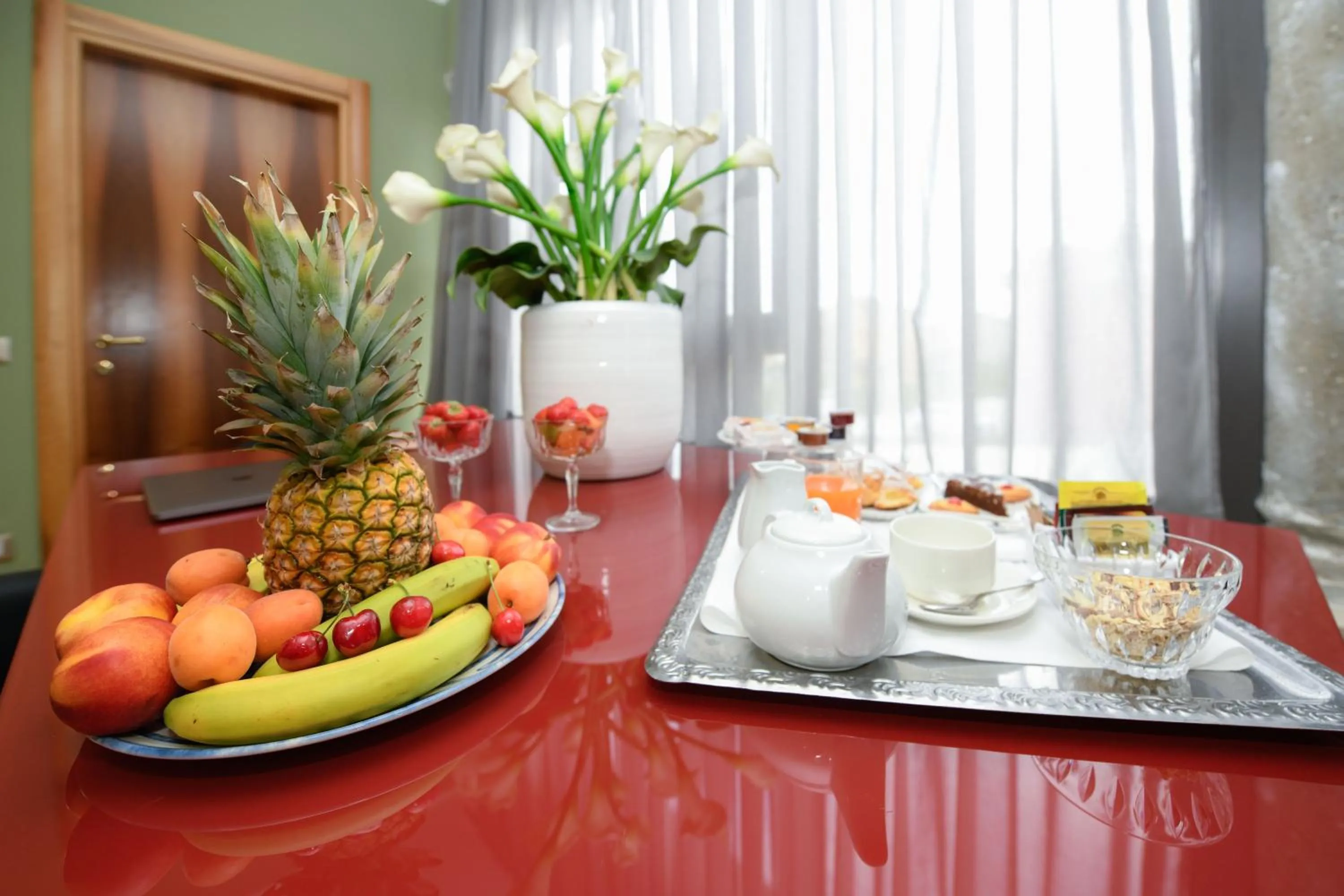 Food and drinks in Albergo Locanda Primavera