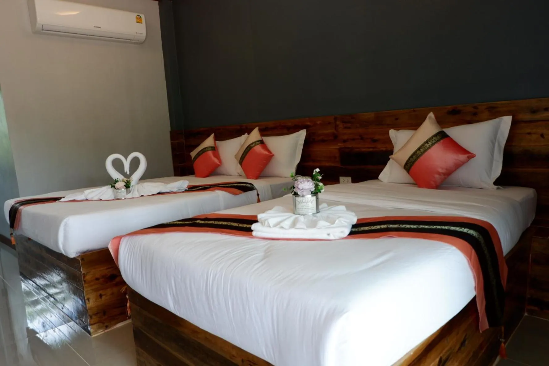 Bed in Jarawee Resort