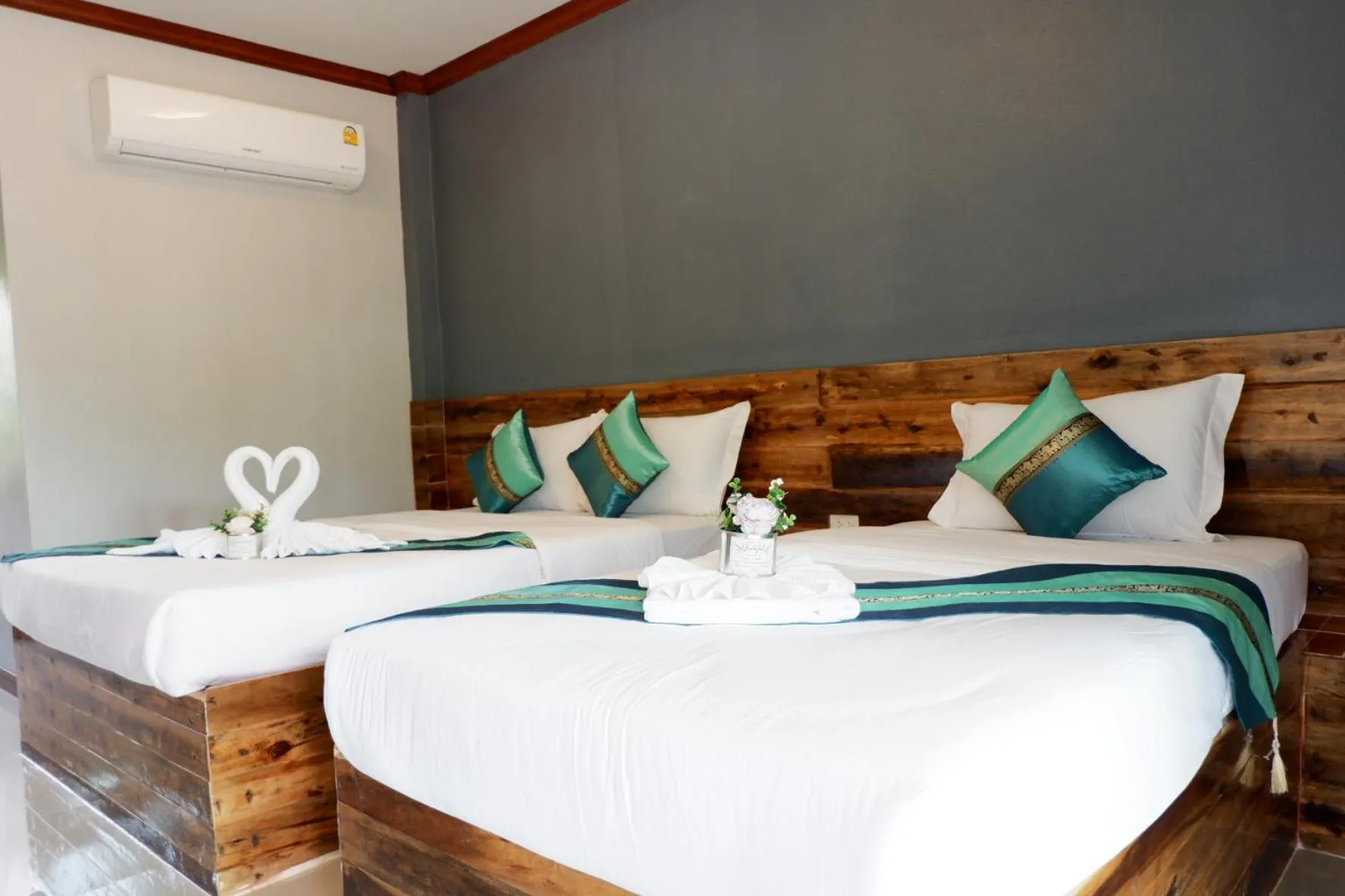 Bed in Jarawee Resort