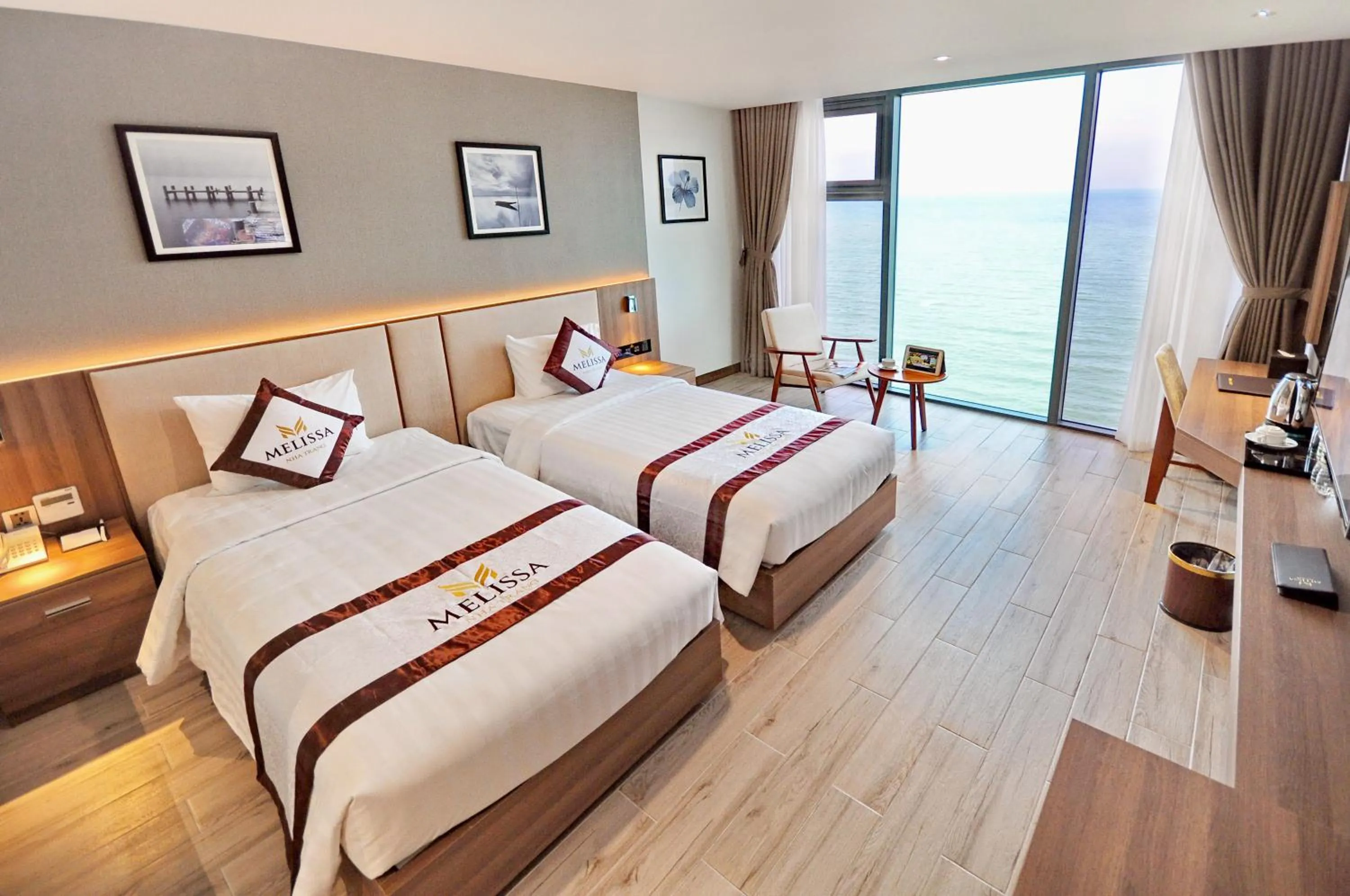 Photo of the whole room, Bed in Melissa Hotel Nha Trang