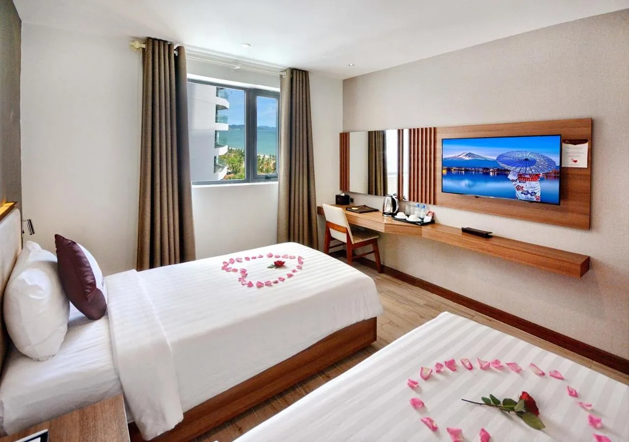 Bedroom, Bed in Melissa Hotel Nha Trang