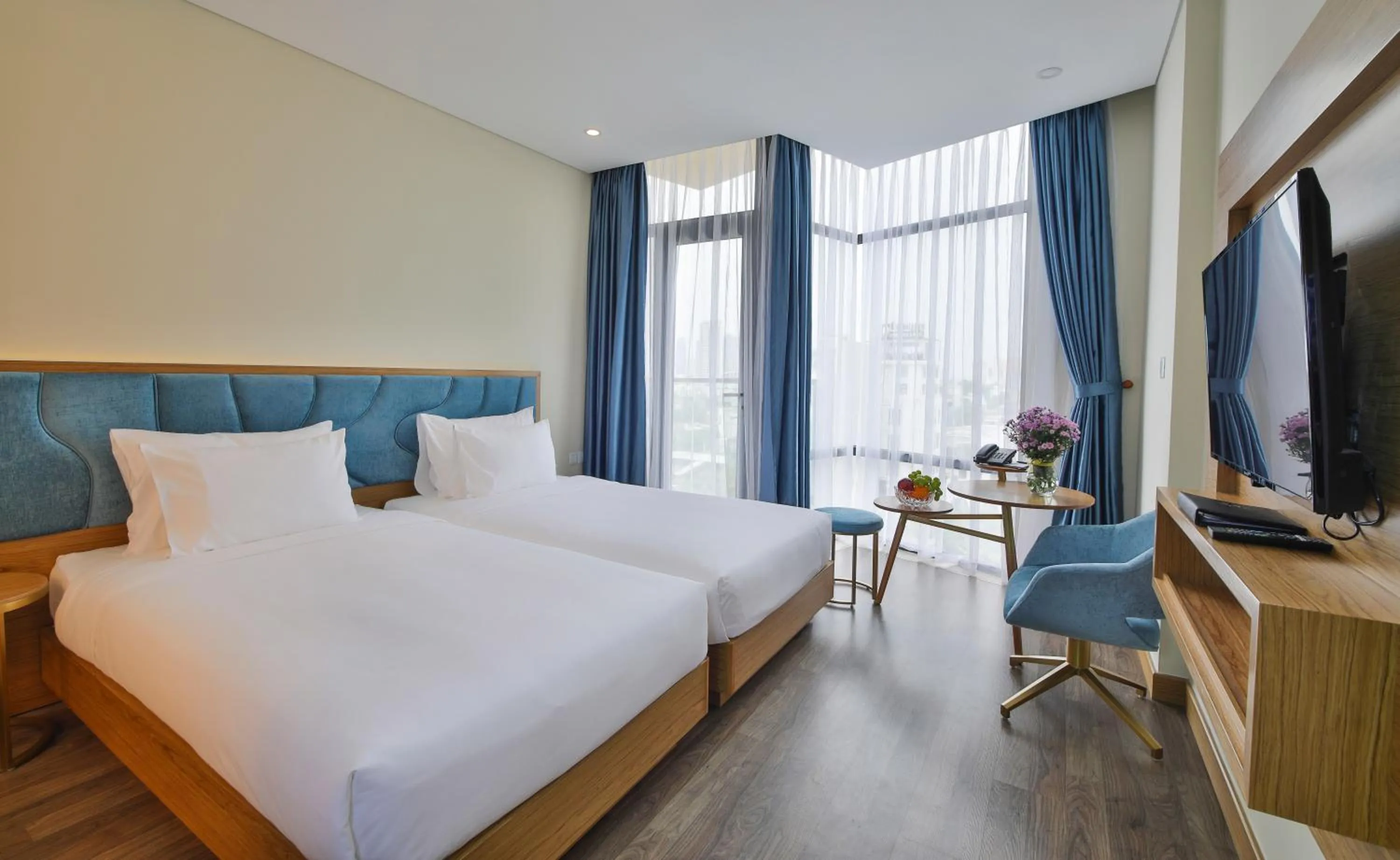 Bedroom, Bed in San Marino Boutique Danang - 10 mins to Dragon Bridge & 15 mins to My Khe Beach