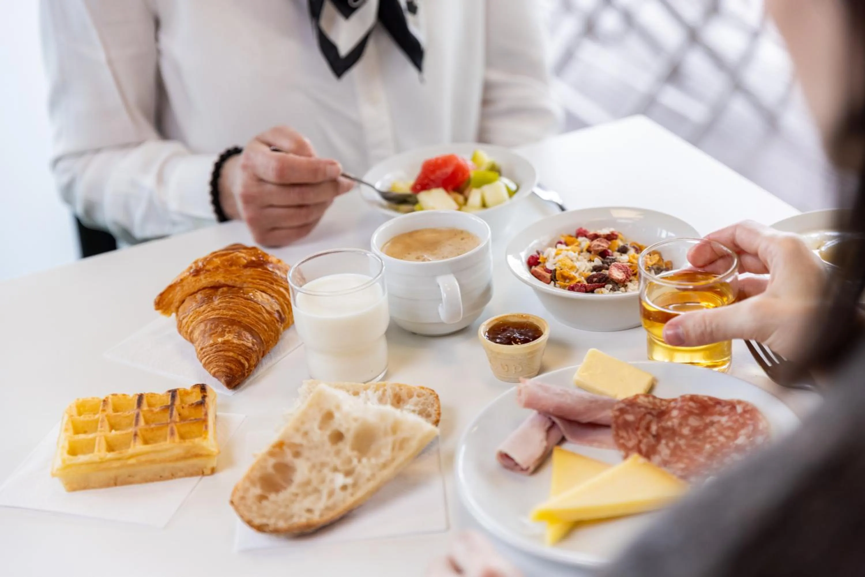 Breakfast in ibis budget Carcassonne La Cité