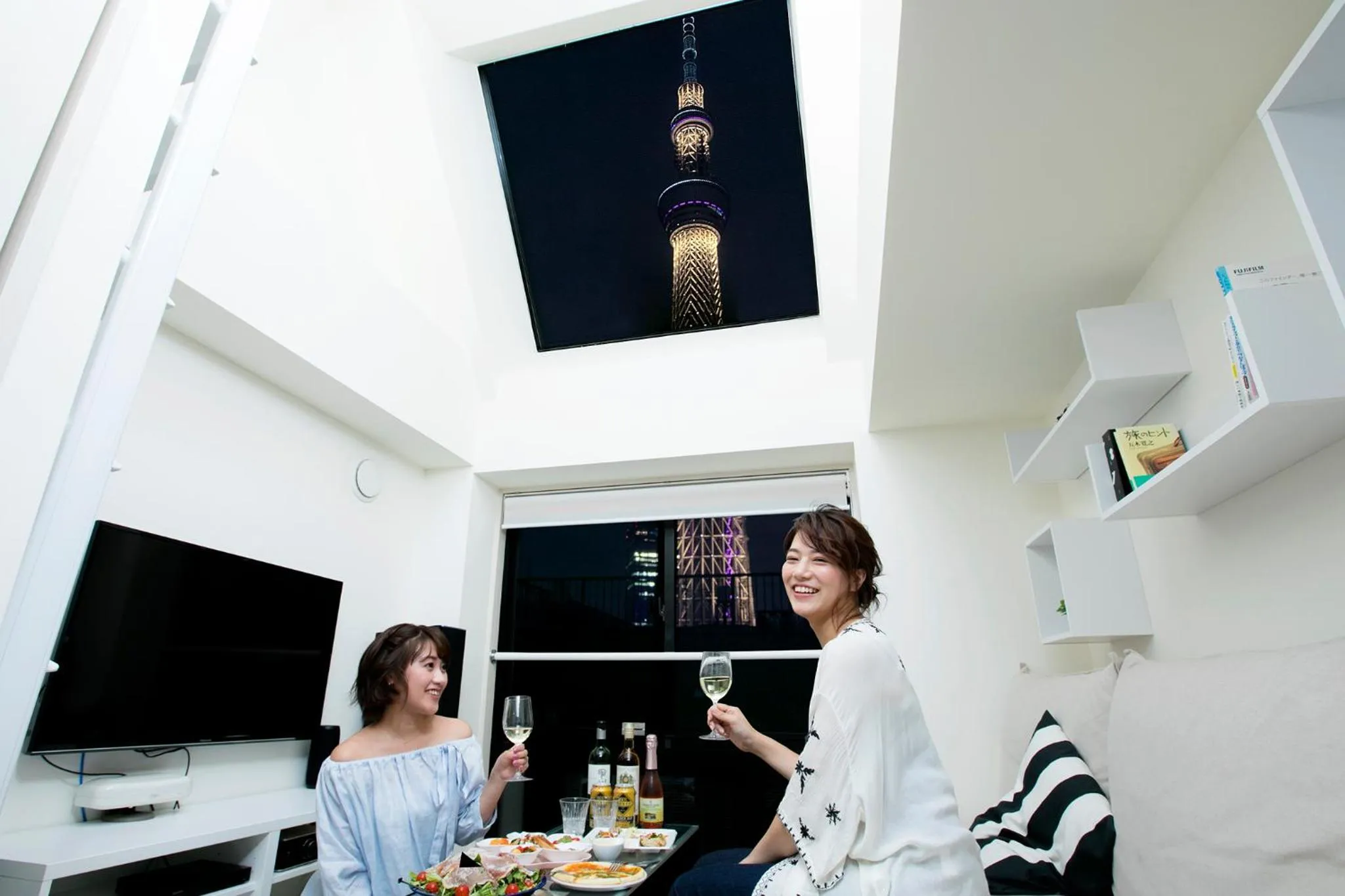 Living room in La Krasse Sumida