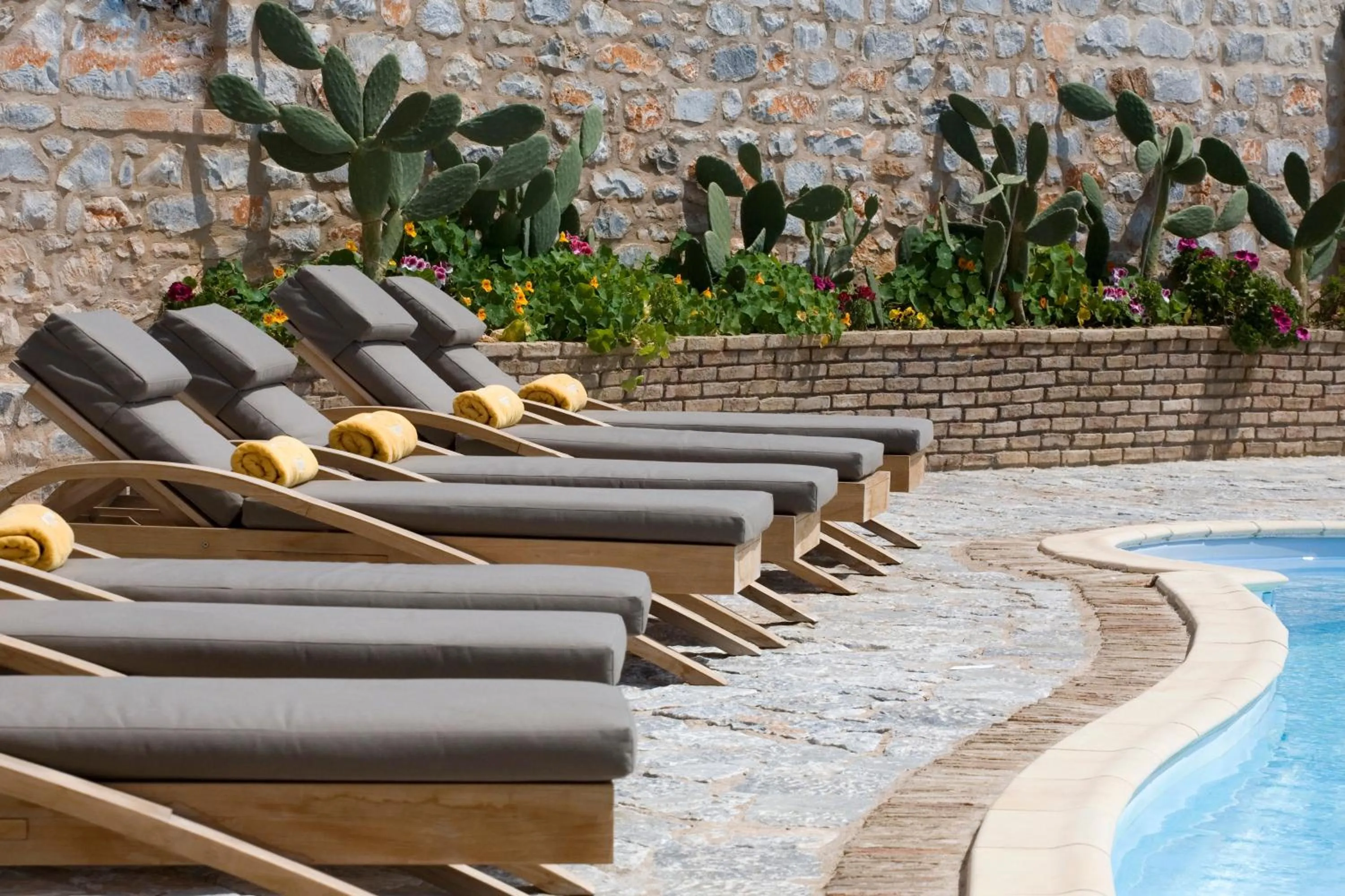 Swimming pool in Kyrimai Hotel