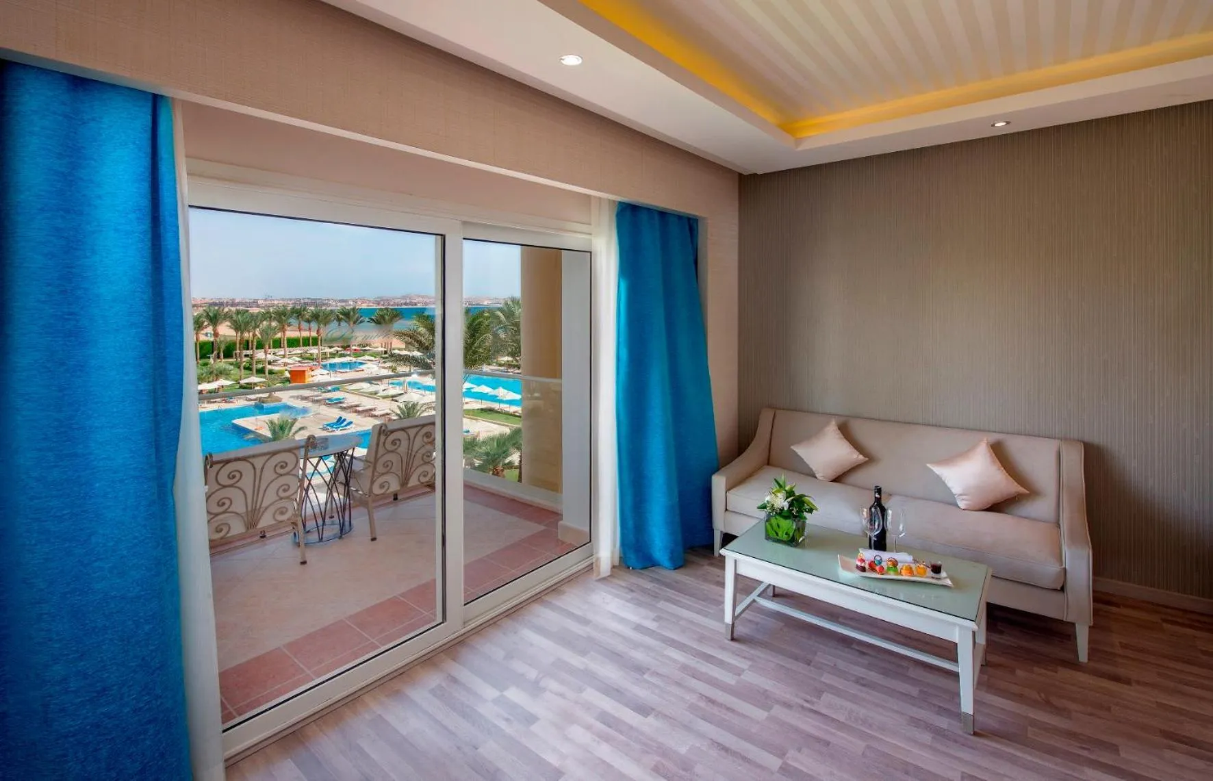 Balcony/Terrace in Premier Le Reve Hotel & Spa Sahl Hasheesh - Adults Only 16 Years Plus