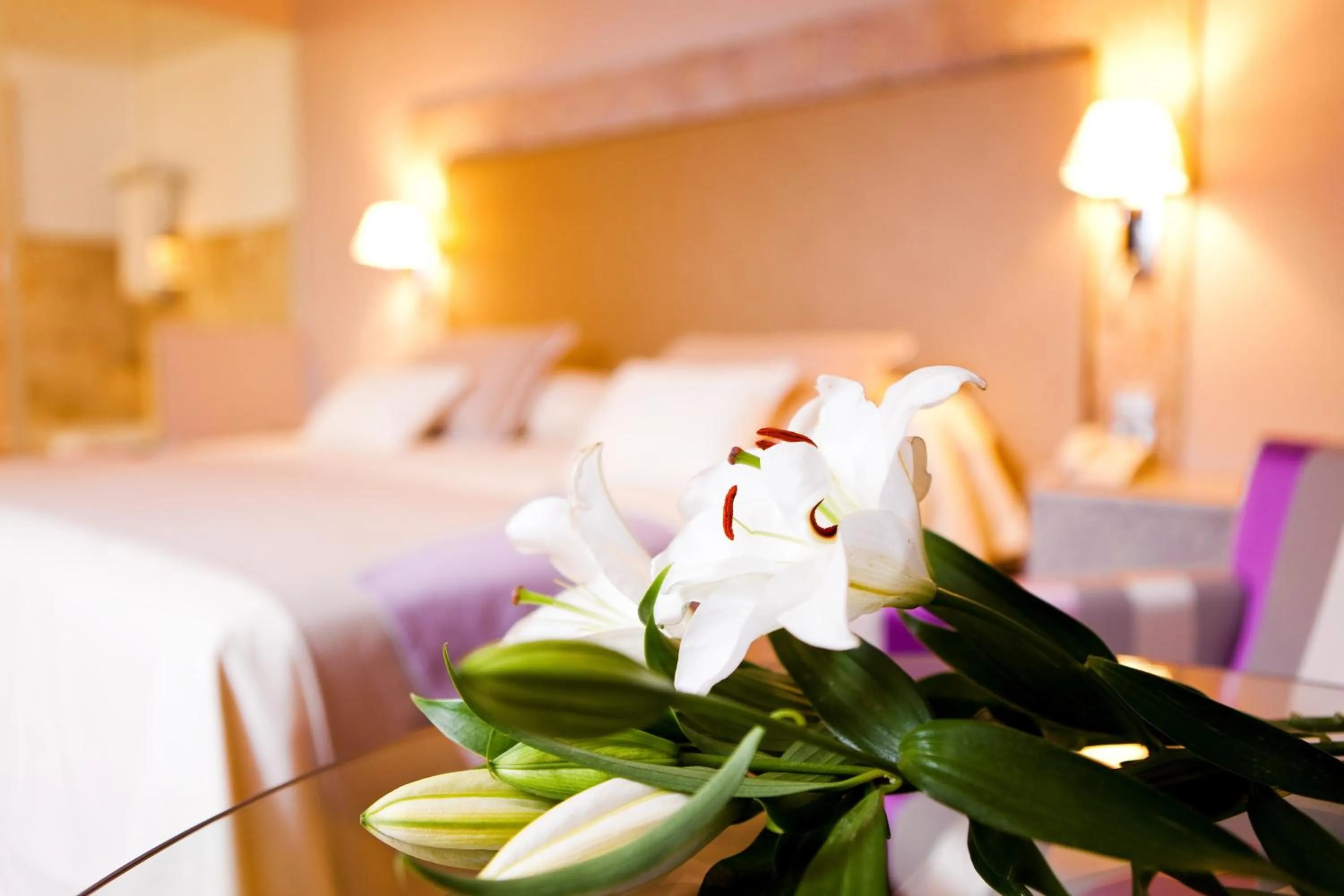 Bedroom, Bed in Hotel & Winery Señorío de Nevada