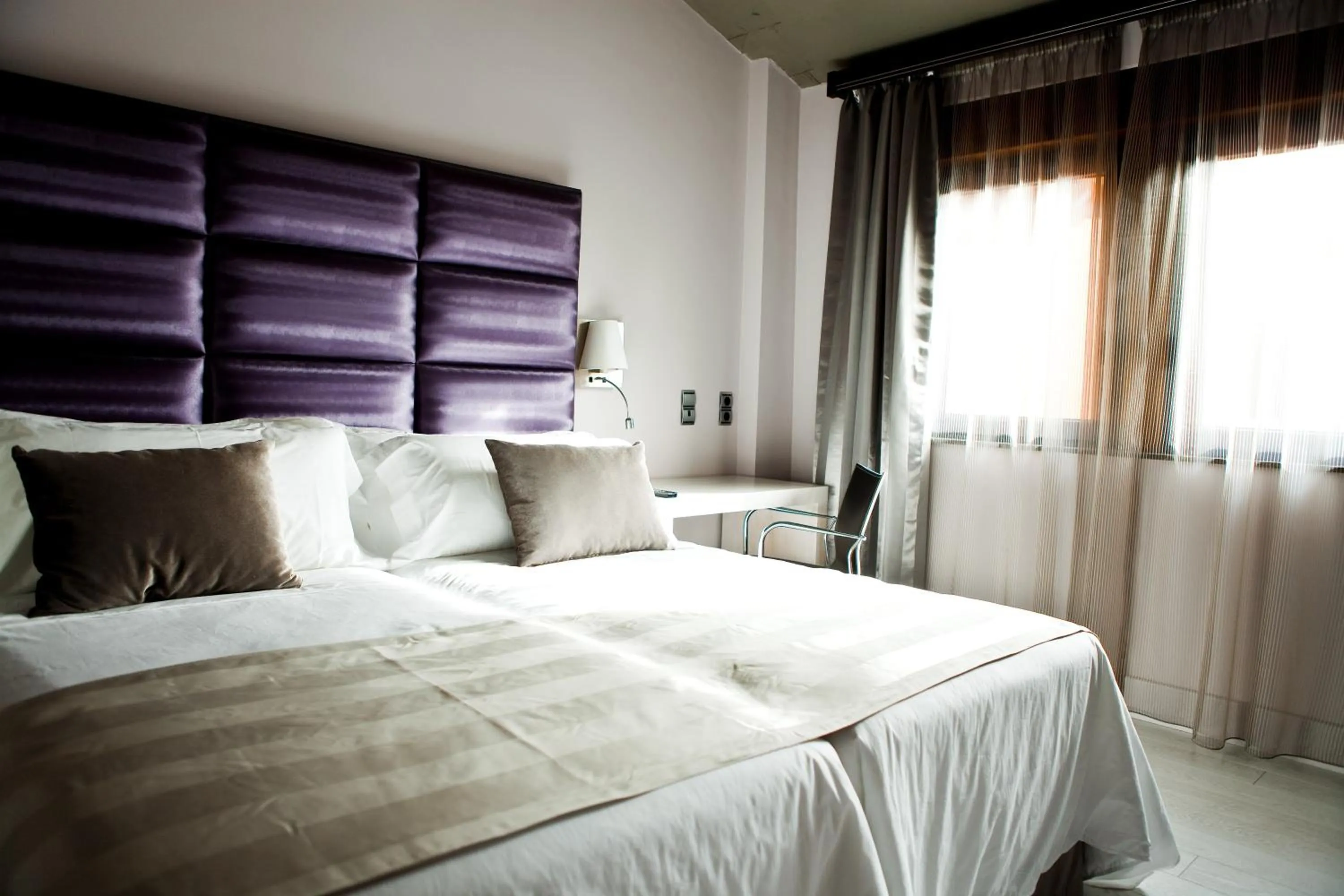 Bed in Hotel & Winery Señorío de Nevada